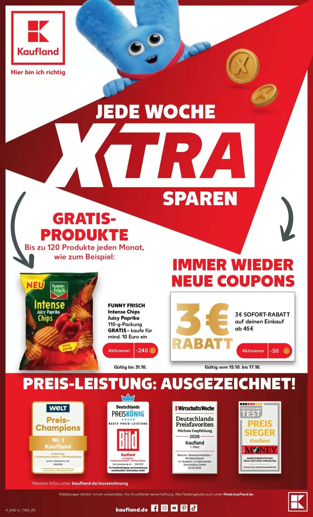 Kaufland Prospekt (ab 11.10.2026) zum Blättern - Seite 4