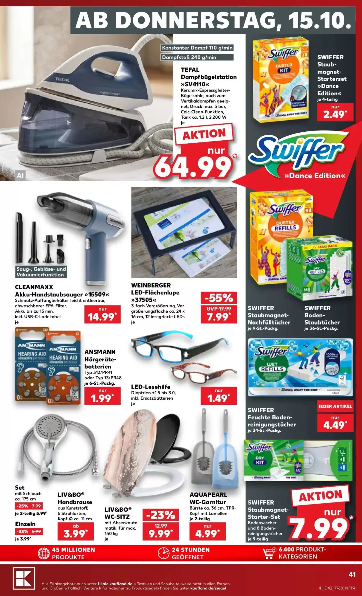 Kaufland Prospekt (ab 11.10.2026) zum Blättern - Seite 45