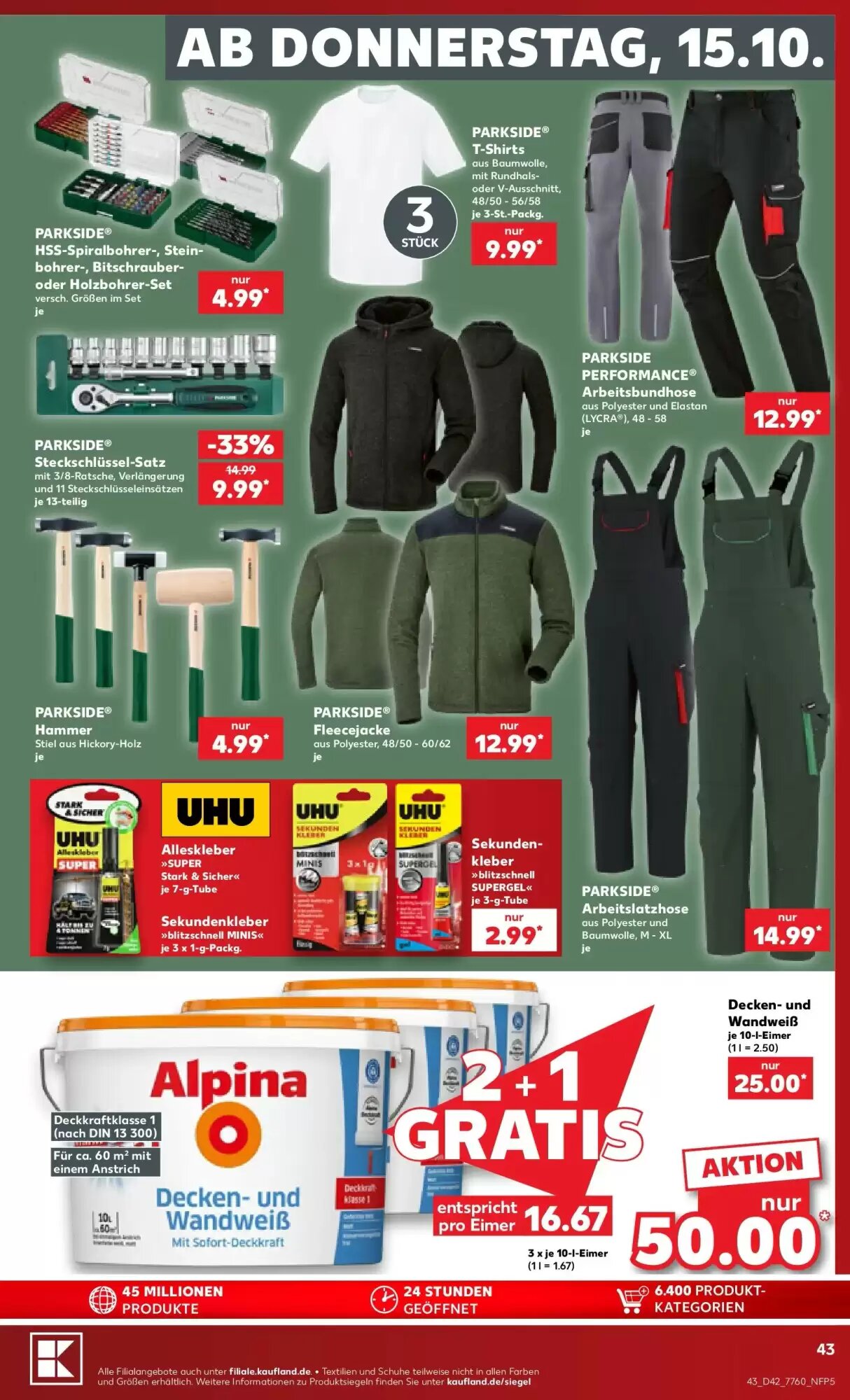 Kaufland Prospekt (ab 11.10.2026) zum Blättern - Seite 47