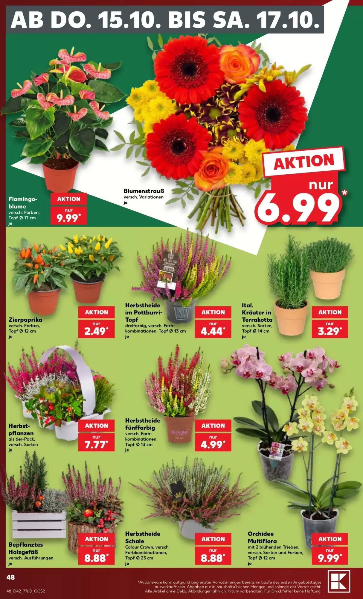 Kaufland Prospekt (ab 11.10.2026) zum Blättern - Seite 52