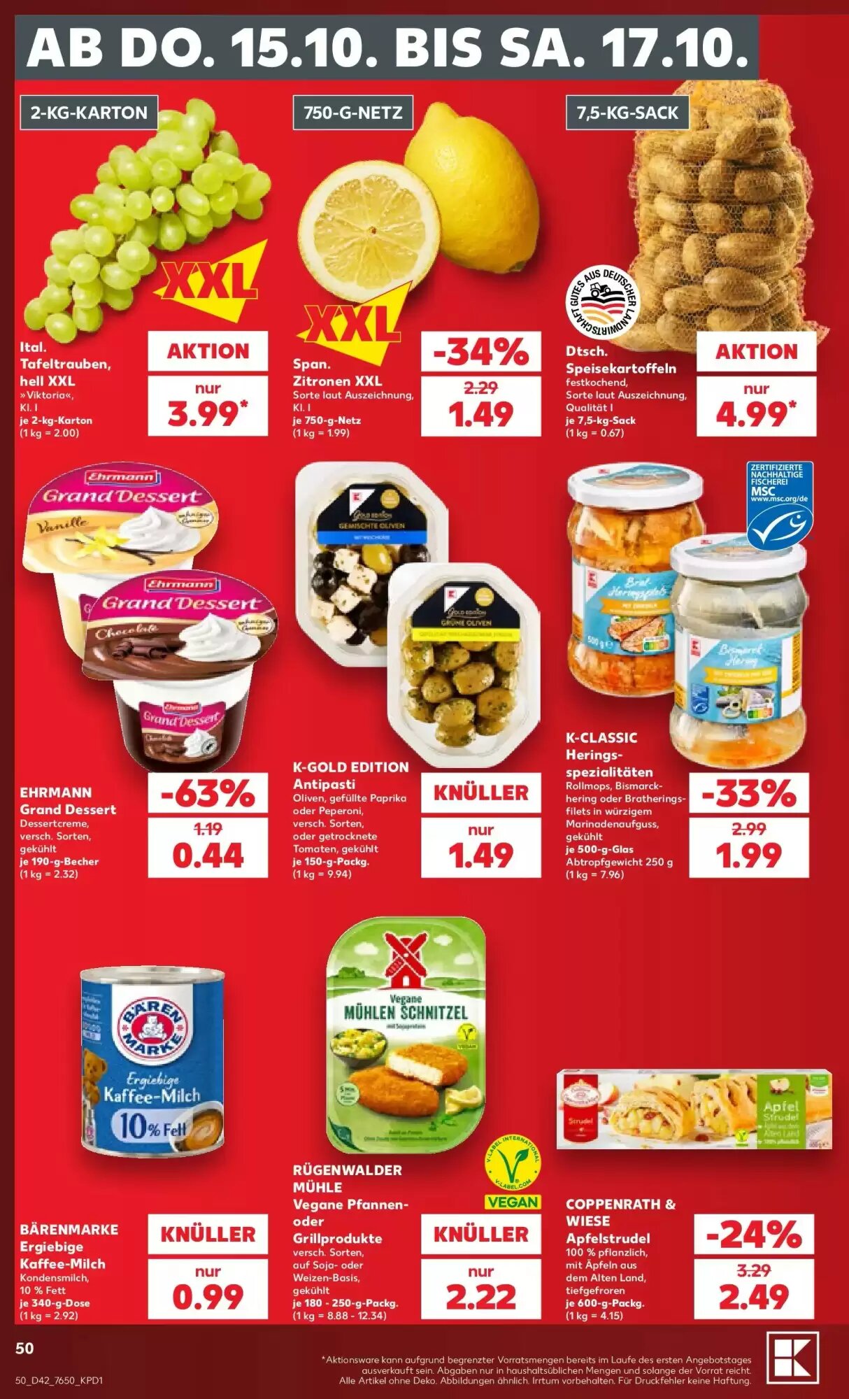 Kaufland Prospekt (ab 11.10.2026) zum Blättern - Seite 54