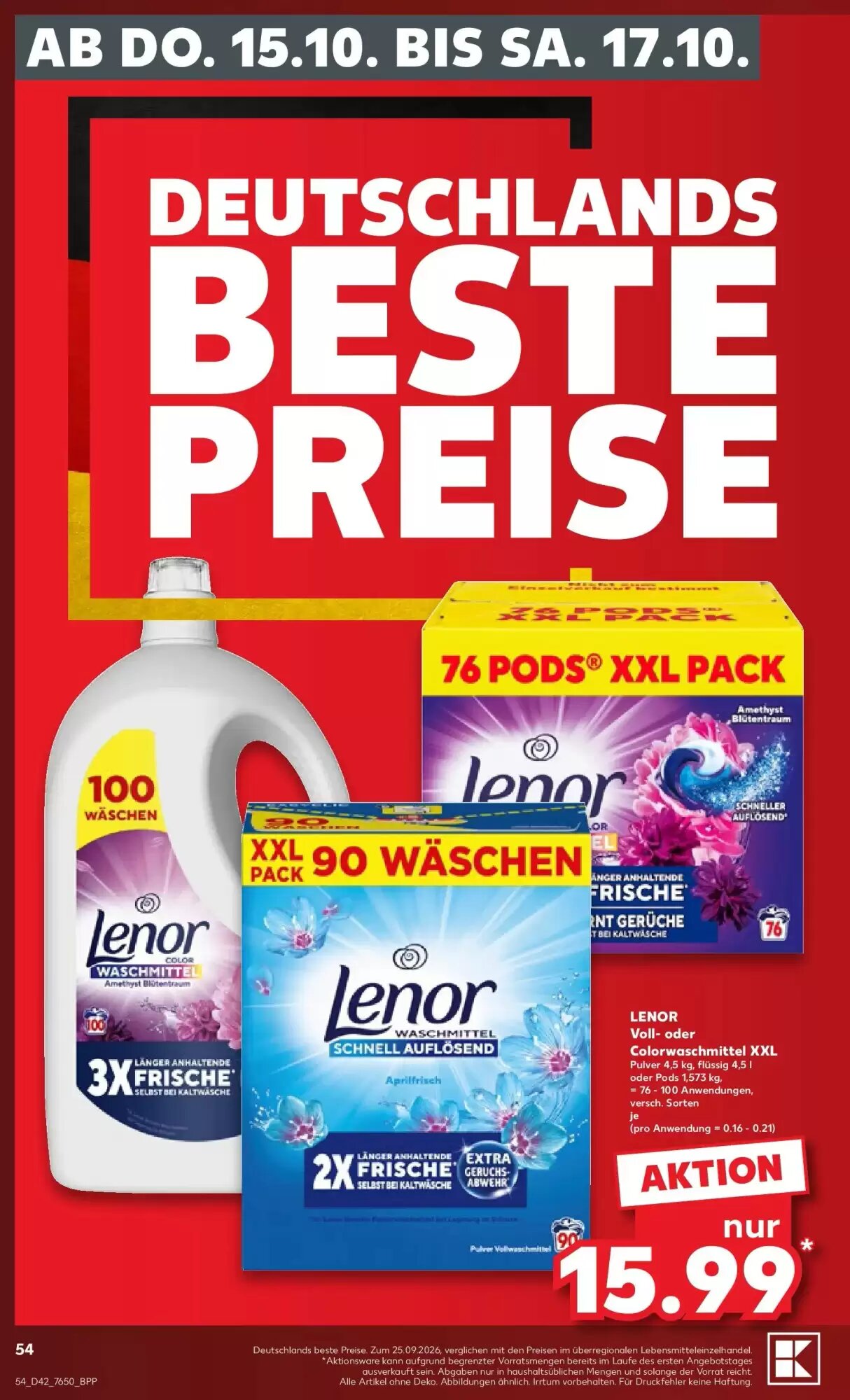 Kaufland Prospekt (ab 11.10.2026) zum Blättern - Seite 58