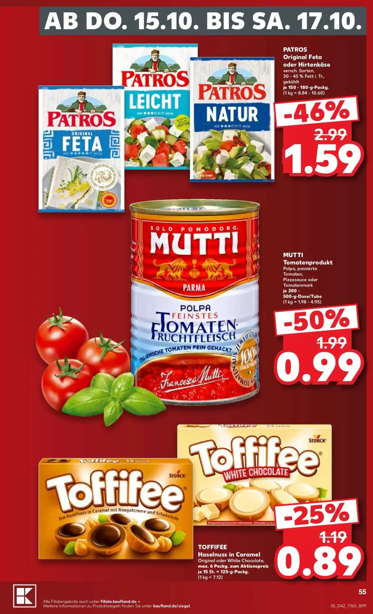 Kaufland Prospekt (ab 11.10.2026) zum Blättern - Seite 59