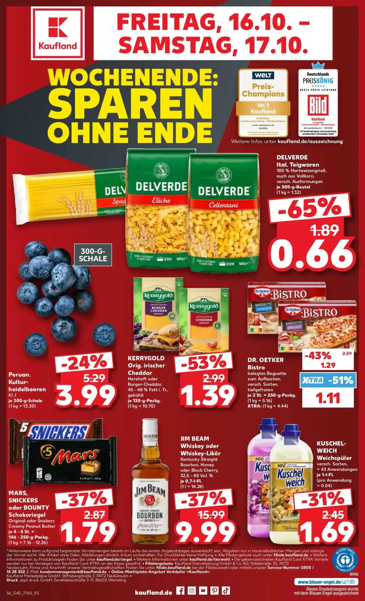 Kaufland Prospekt (ab 11.10.2026) zum Blättern - Seite 60