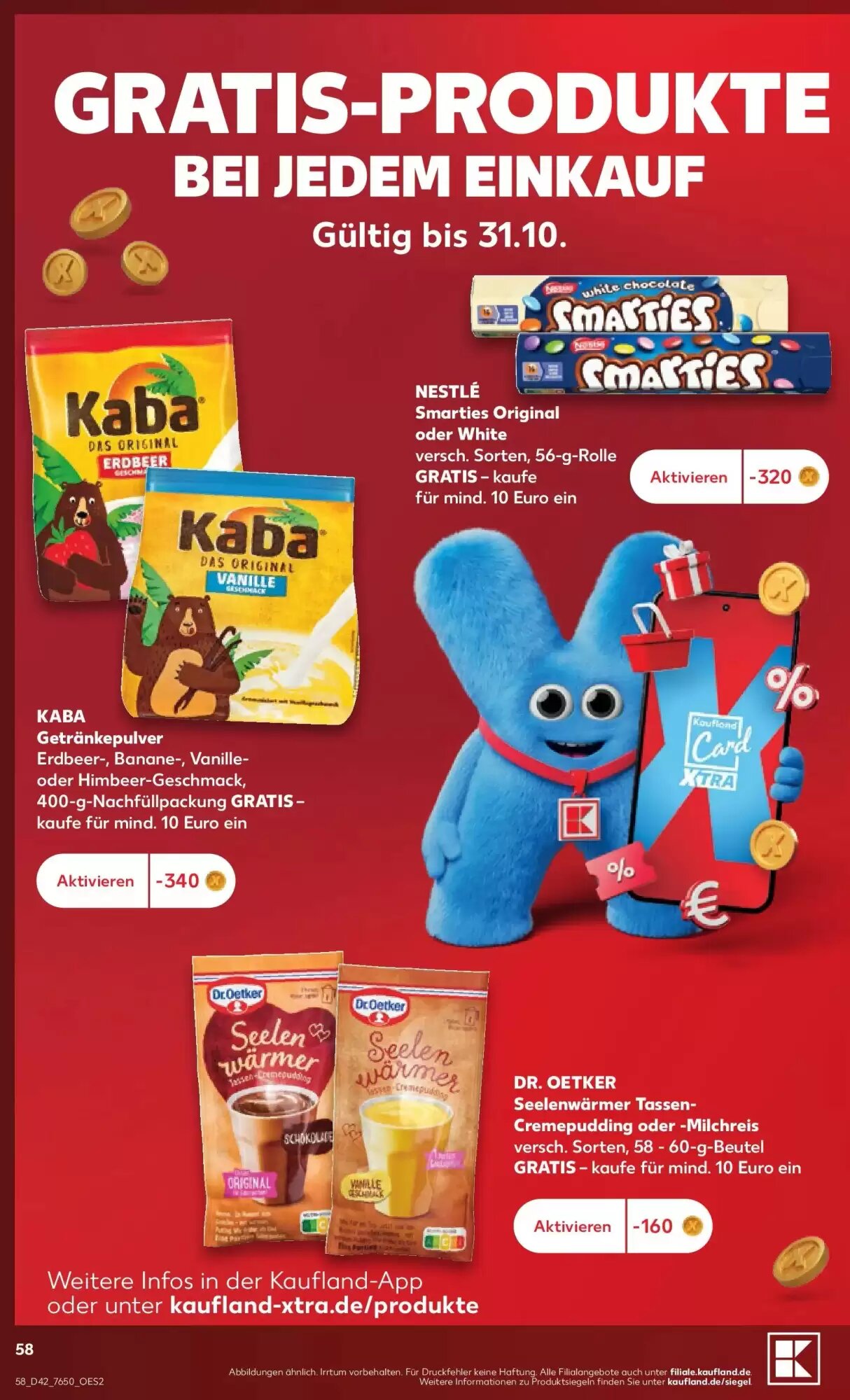 Kaufland Prospekt (ab 11.10.2026) zum Blättern - Seite 62