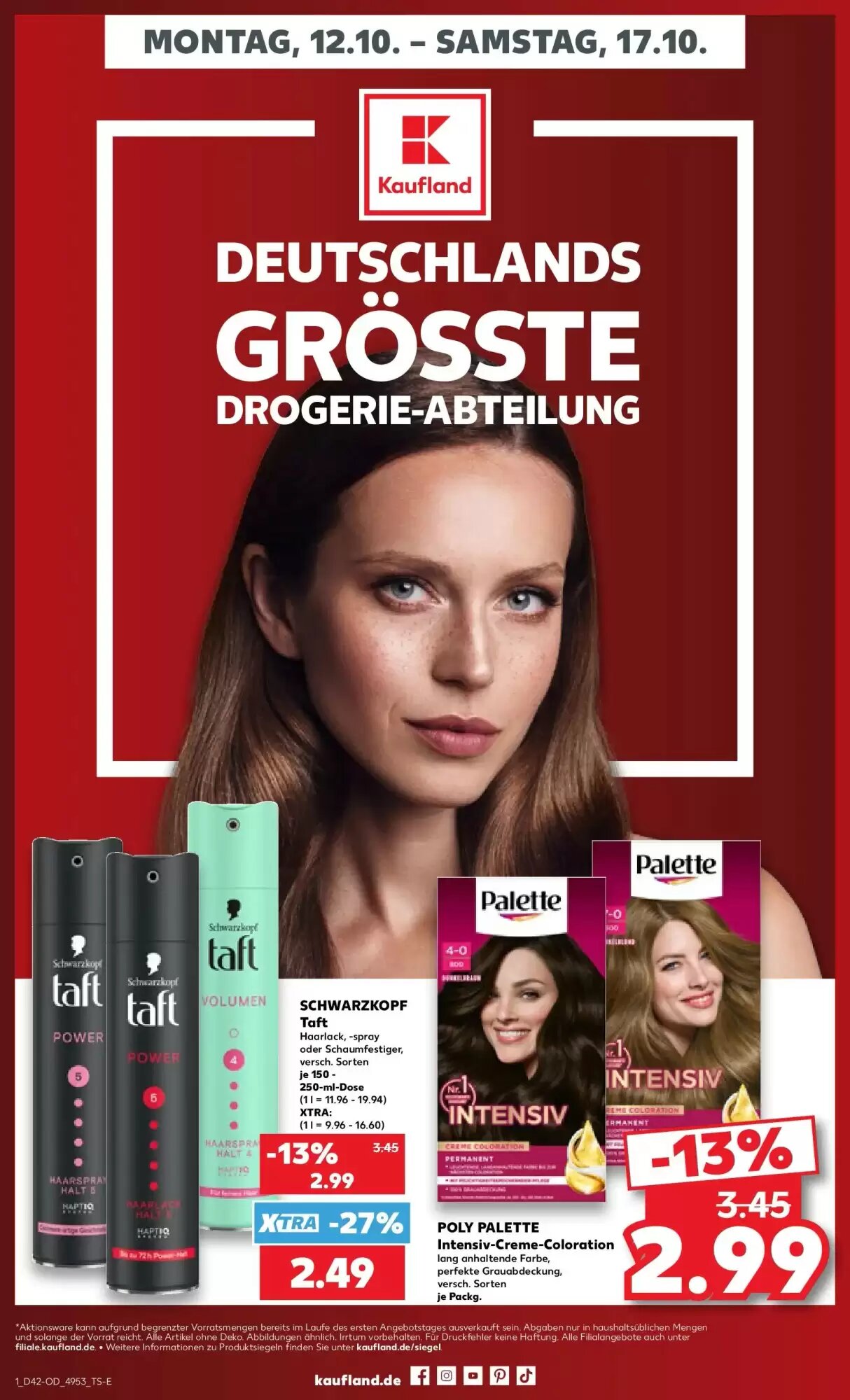 Kaufland Prospekt (ab 11.10.2026) zum Blättern - Seite 73