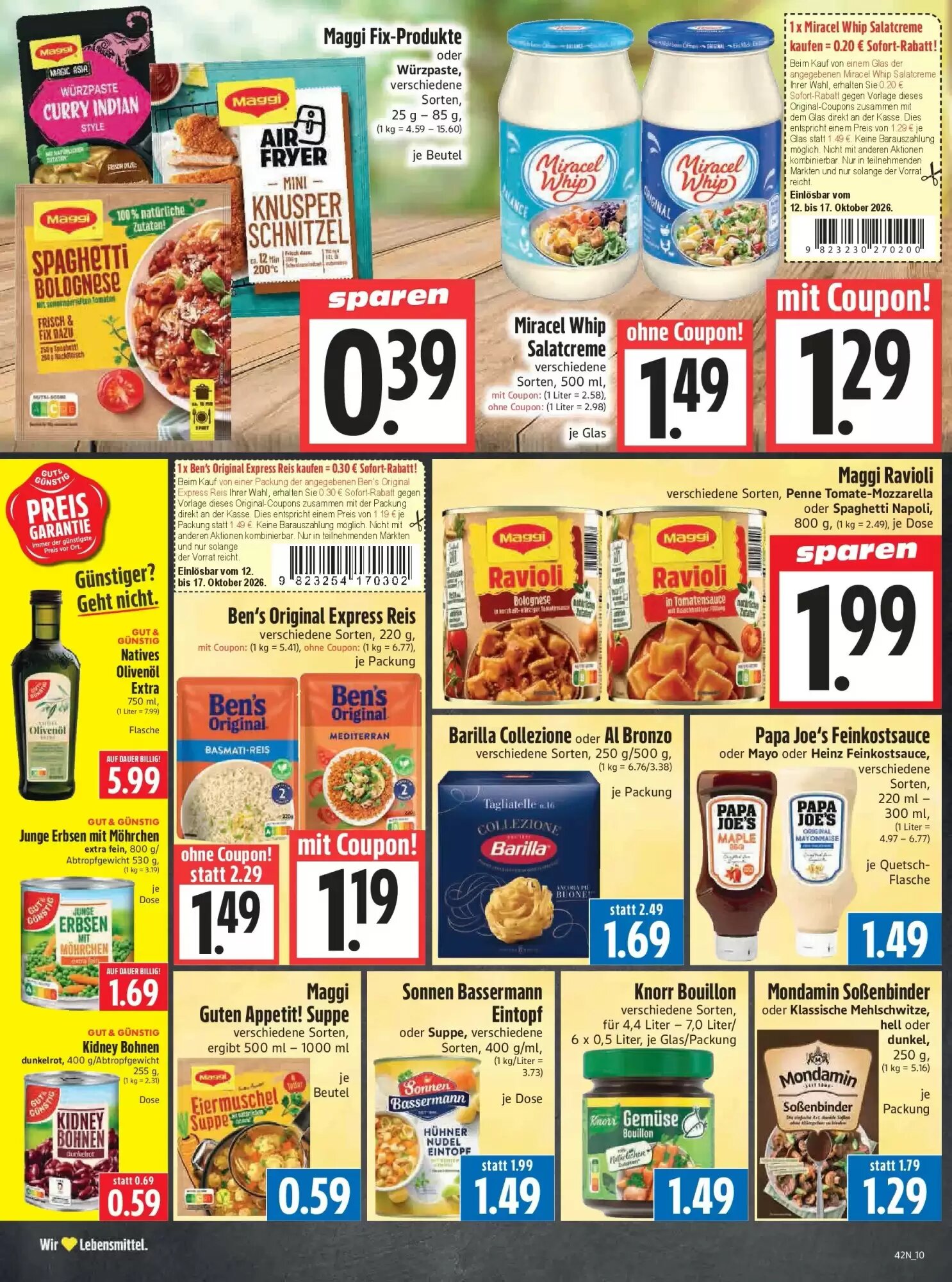 EDEKA Hahner Prospekt (ab 11.10.2026) zum Blättern - Seite 12