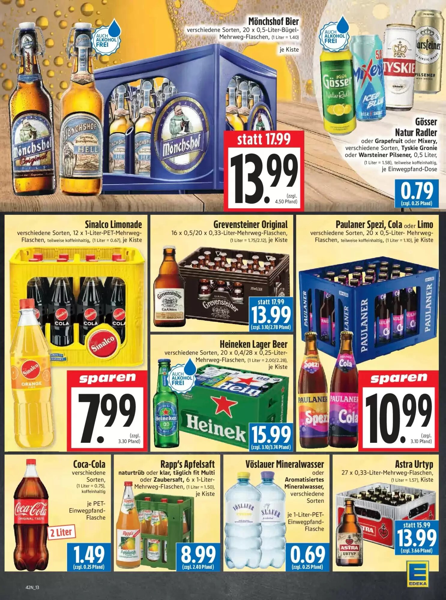 EDEKA Hahner Prospekt (ab 11.10.2026) zum Blättern - Seite 15