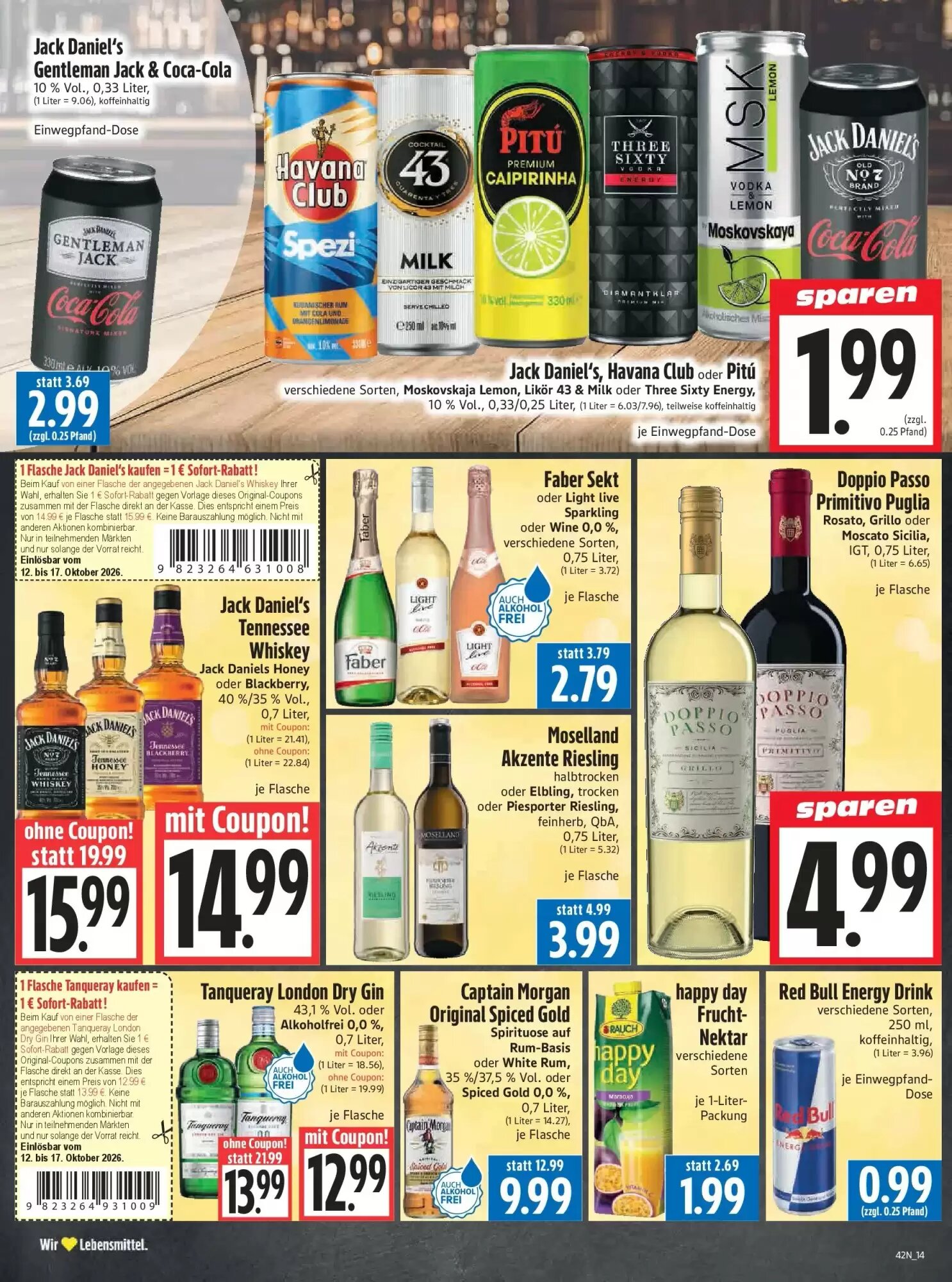 EDEKA Hahner Prospekt (ab 11.10.2026) zum Blättern - Seite 16
