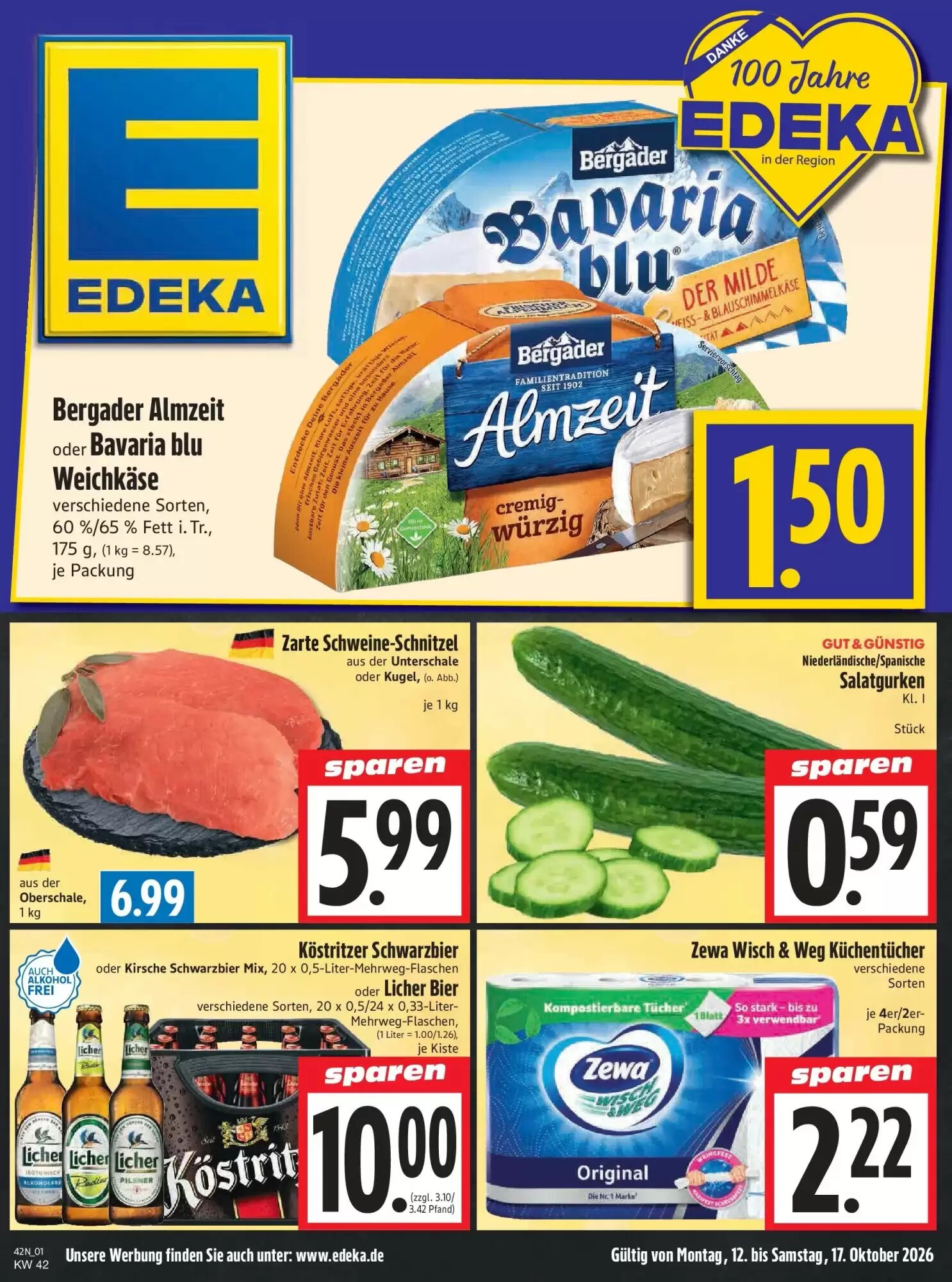 EDEKA Hahner Prospekt (ab 11.10.2026) zum Blättern - Seite 3