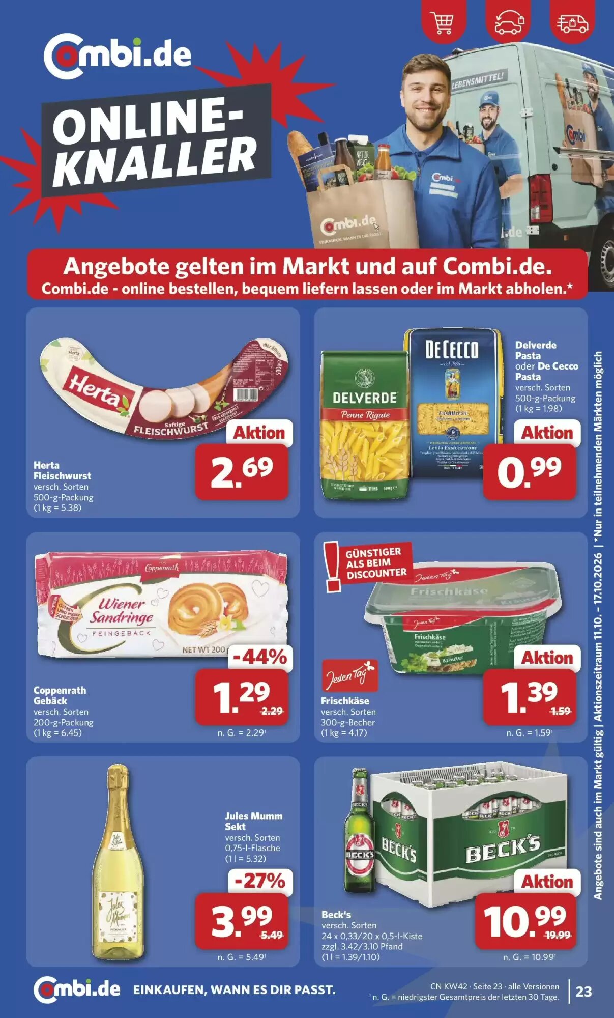 Combi Prospekt (ab 11.10.2026) zum Blättern - Seite 25