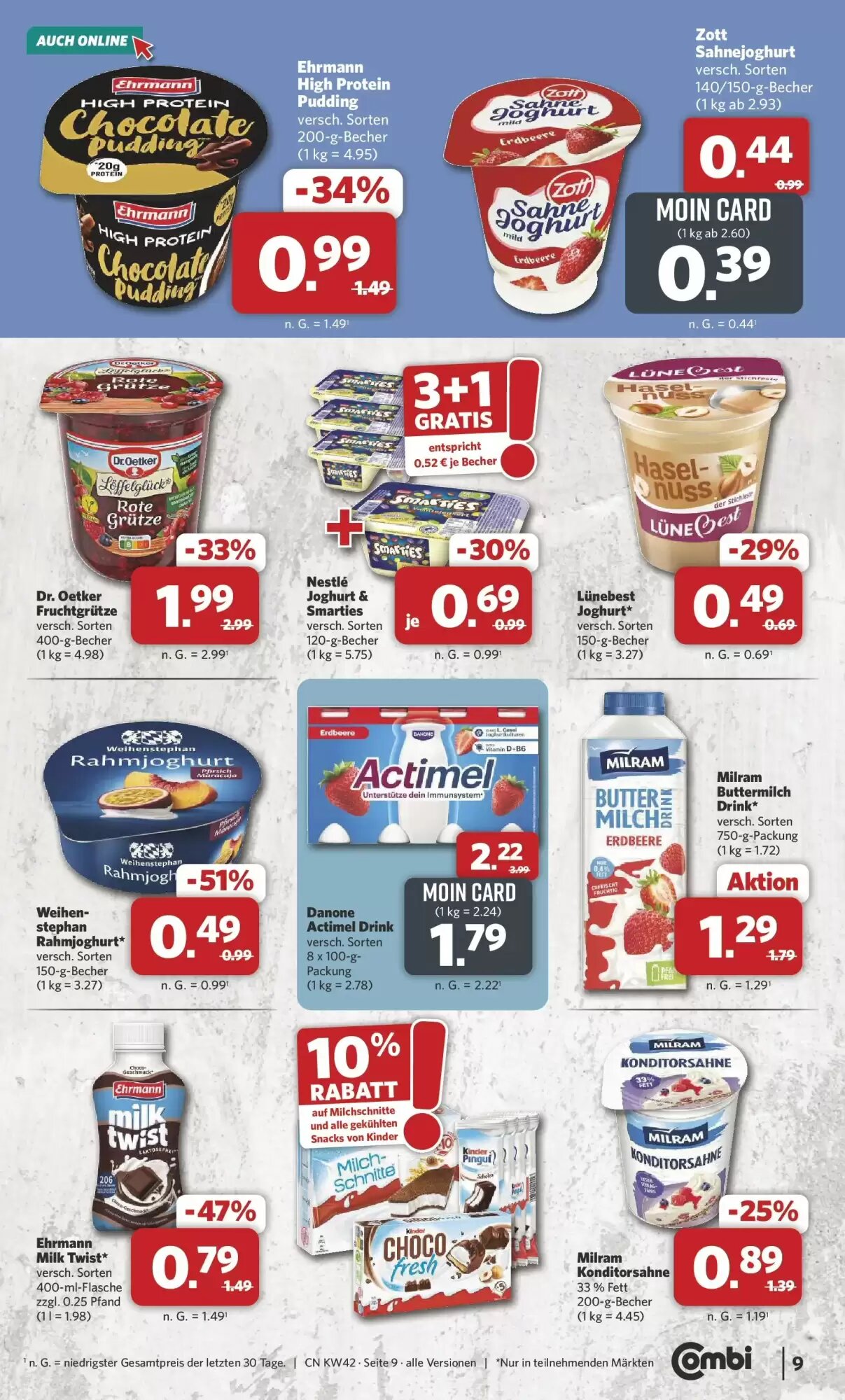 Combi Prospekt (ab 11.10.2026) zum Blättern - Seite 9
