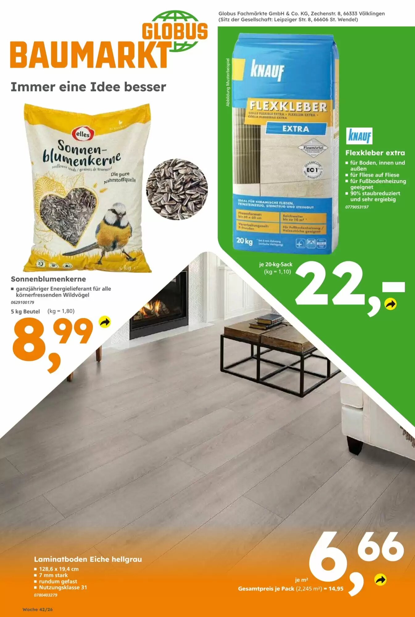 Globus Baumarkt Prospekt (ab 11.10.2026) zum Blättern - Seite 12