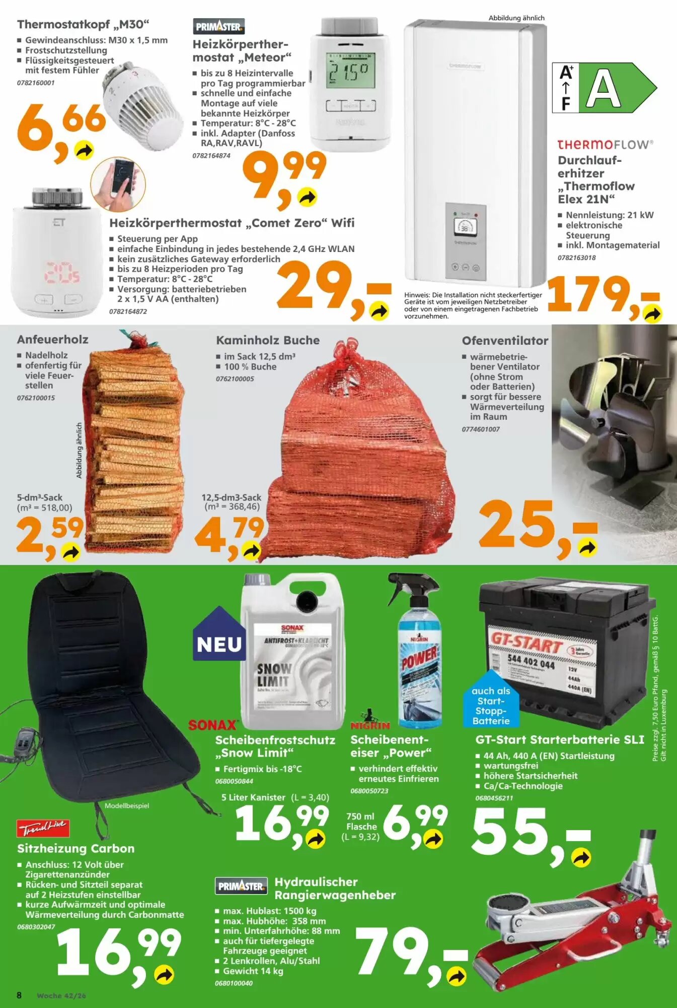 Globus Baumarkt Prospekt (ab 11.10.2026) zum Blättern - Seite 8