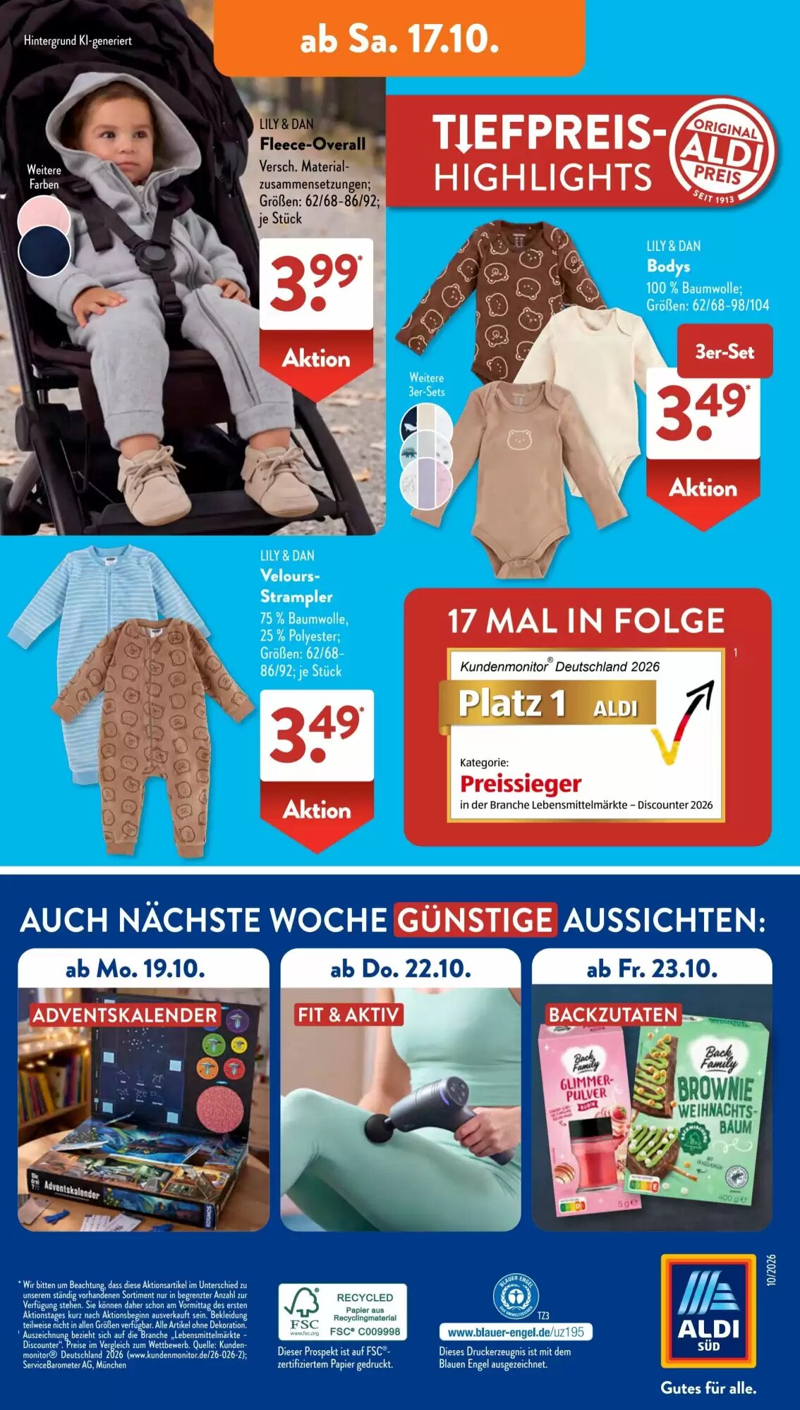 Aldi Süd Prospekt (ab 12.10.2026) zum Blättern - Seite 16
