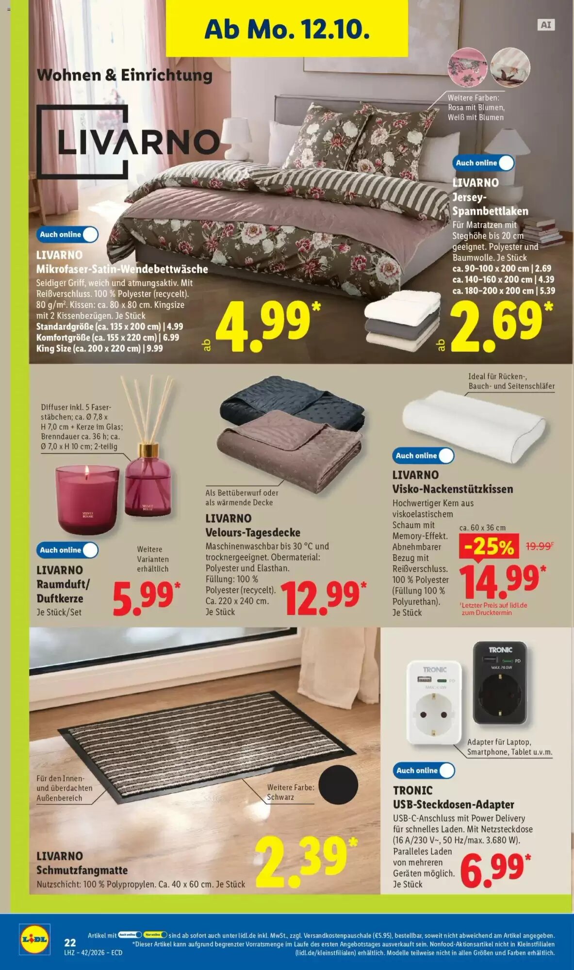 Lidl Prospekt (ab 12.10.2026) zum Blättern - Seite 12