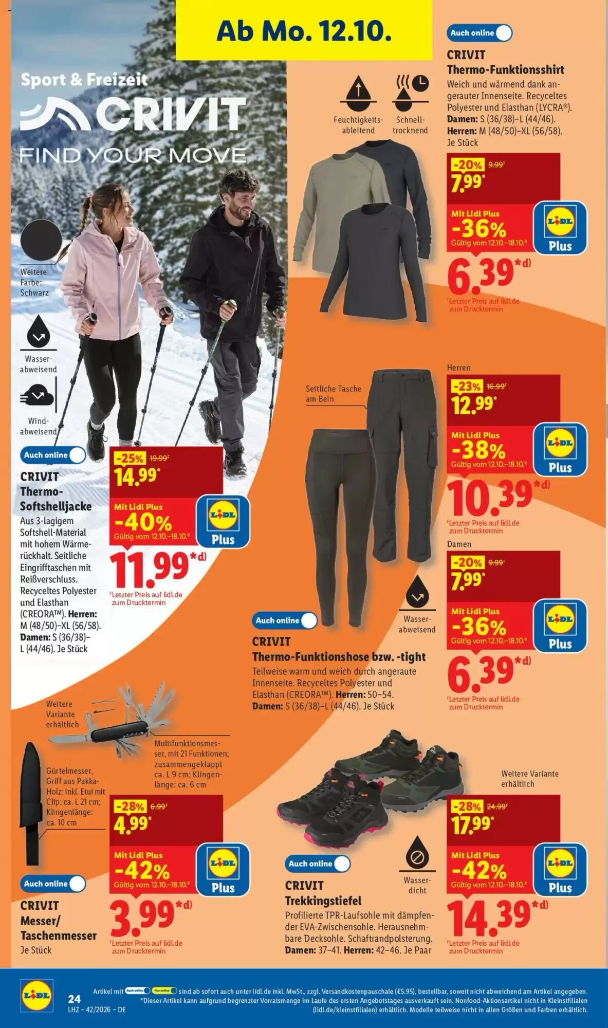 Lidl Prospekt (ab 12.10.2026) zum Blättern - Seite 14
