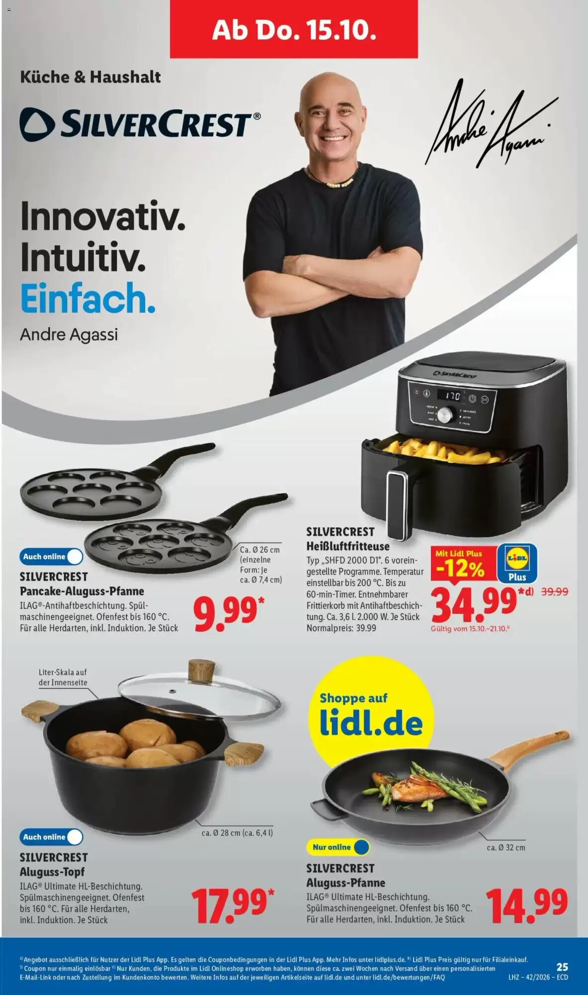 Lidl Prospekt (ab 12.10.2026) zum Blättern - Seite 15