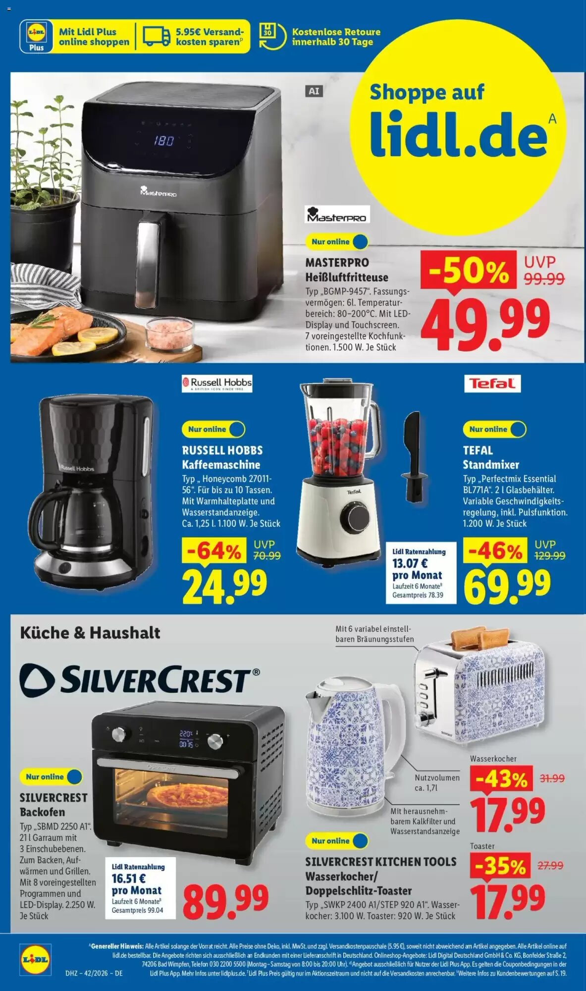 Lidl Prospekt (ab 12.10.2026) zum Blättern - Seite 20