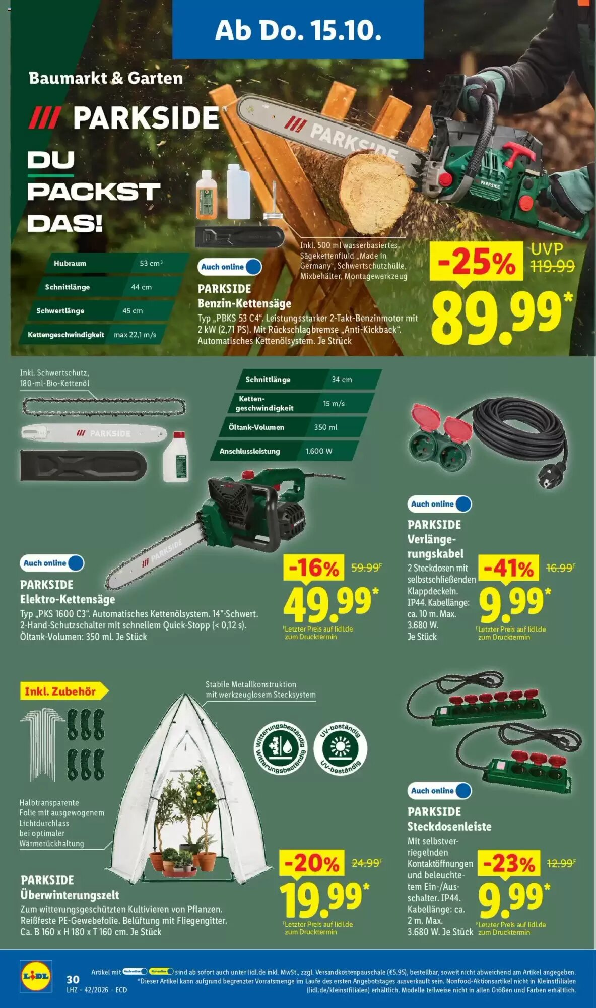Lidl Prospekt (ab 12.10.2026) zum Blättern - Seite 22