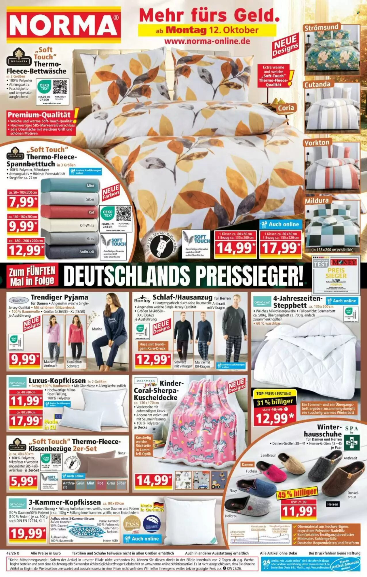 Norma Prospekt (ab 12.10.2026) zum Blättern - Seite 1