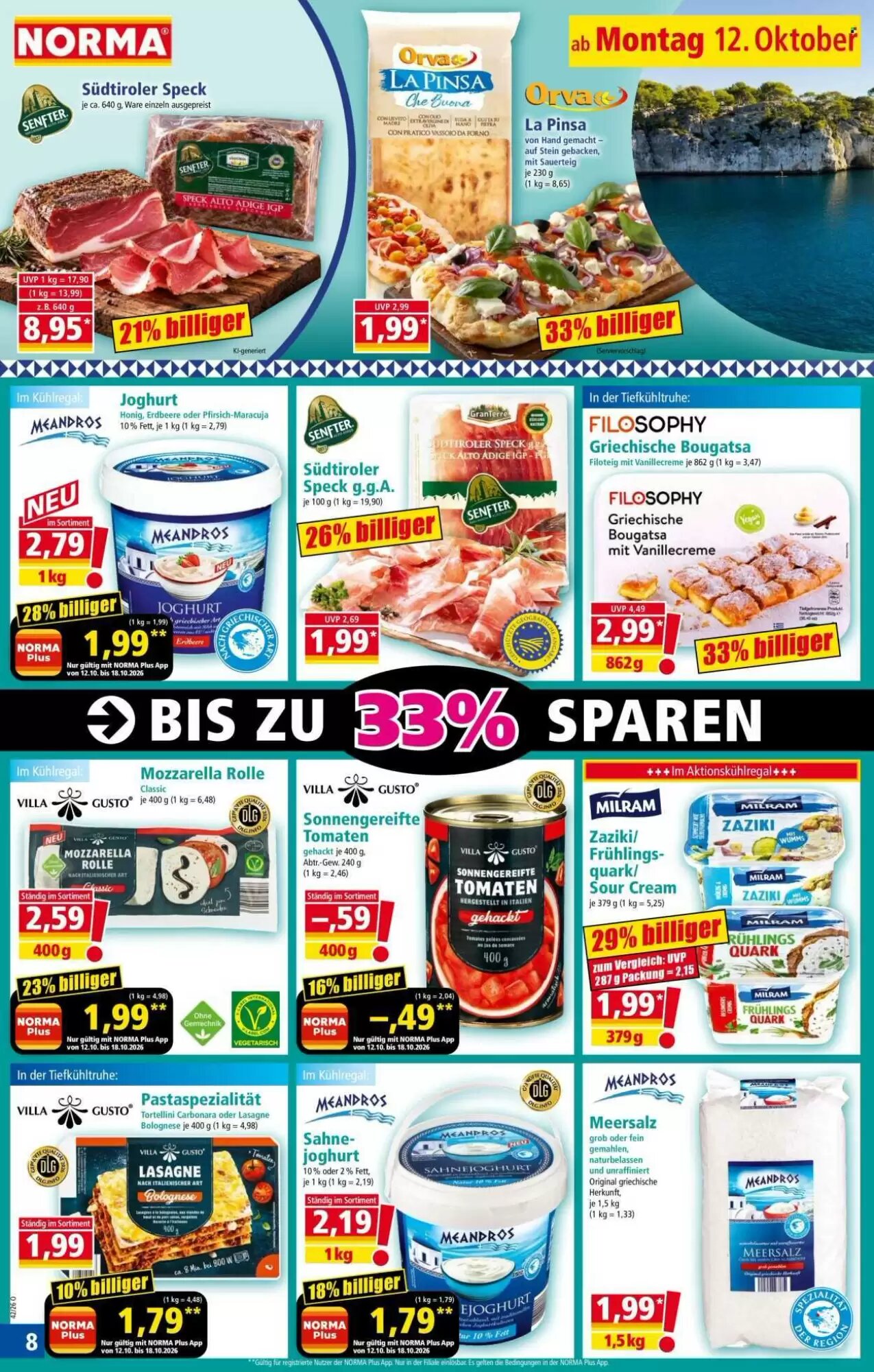 Norma Prospekt (ab 12.10.2026) zum Blättern - Seite 8