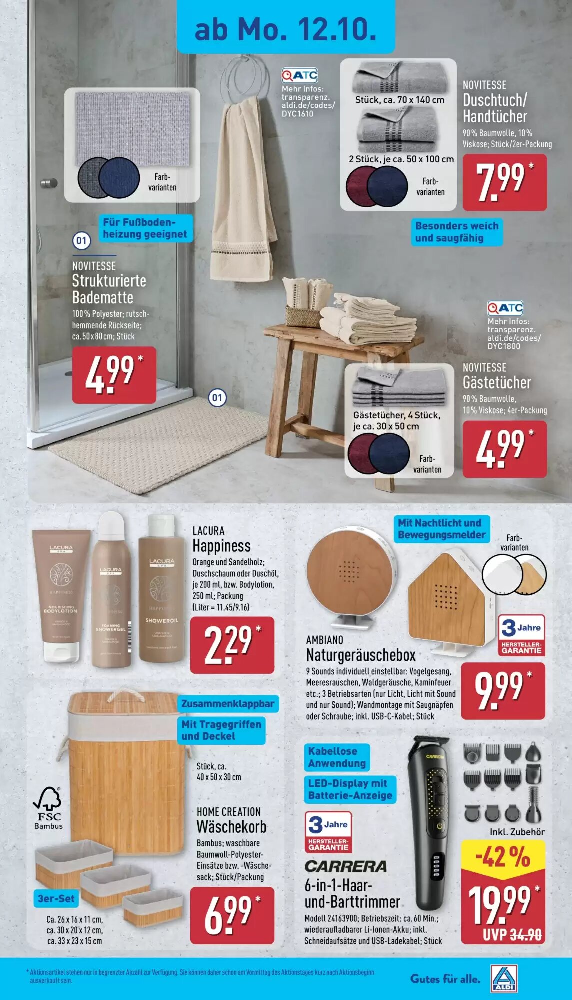 Aldi Nord Prospekt (ab 12.10.2026) zum Blättern - Seite 21