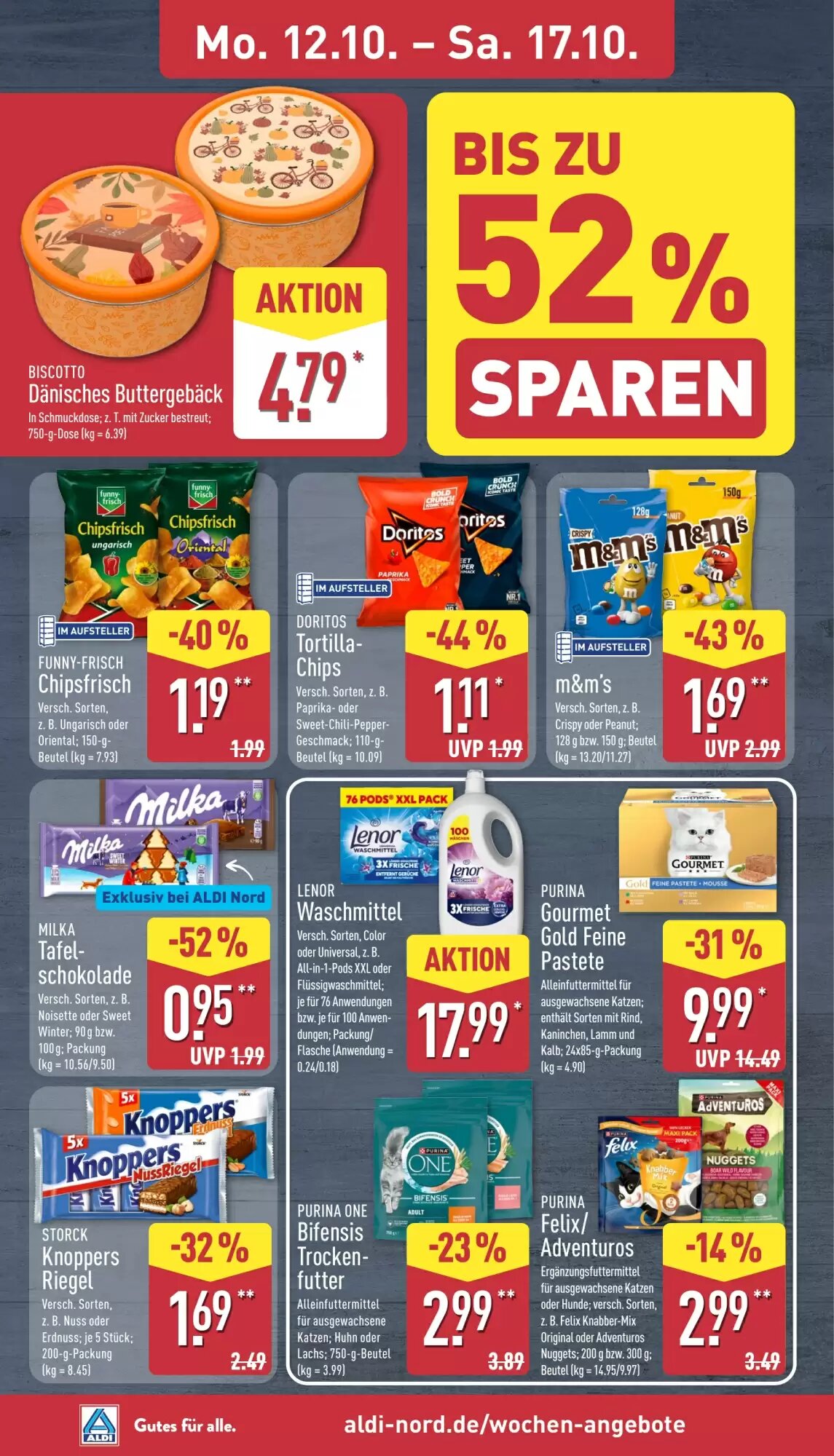 Aldi Nord Prospekt (ab 12.10.2026) zum Blättern - Seite 8