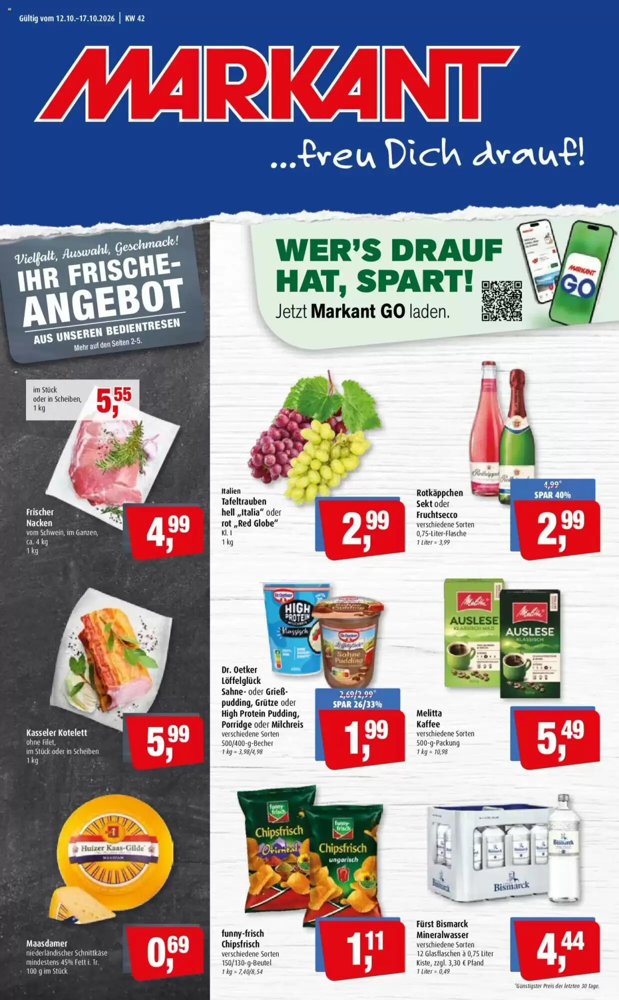 Markant Prospekt (ab 12.10.2026) zum Blättern - Seite 1
