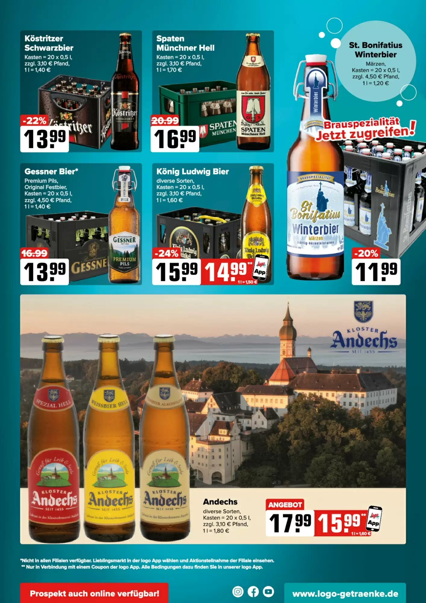 Logo Getränkemarkt Prospekt (ab 12.10.2026) zum Blättern - Seite 3
