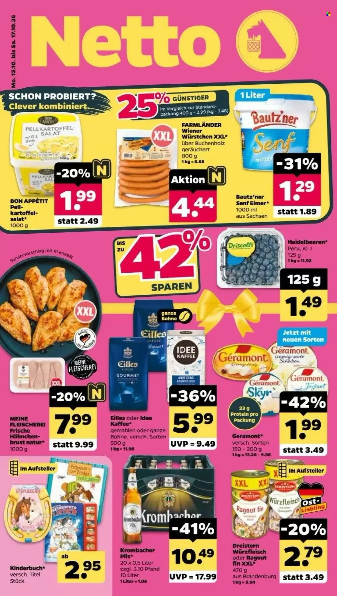 NETTO Prospekt (ab 12.10.2026) zum Blättern - Seite 1