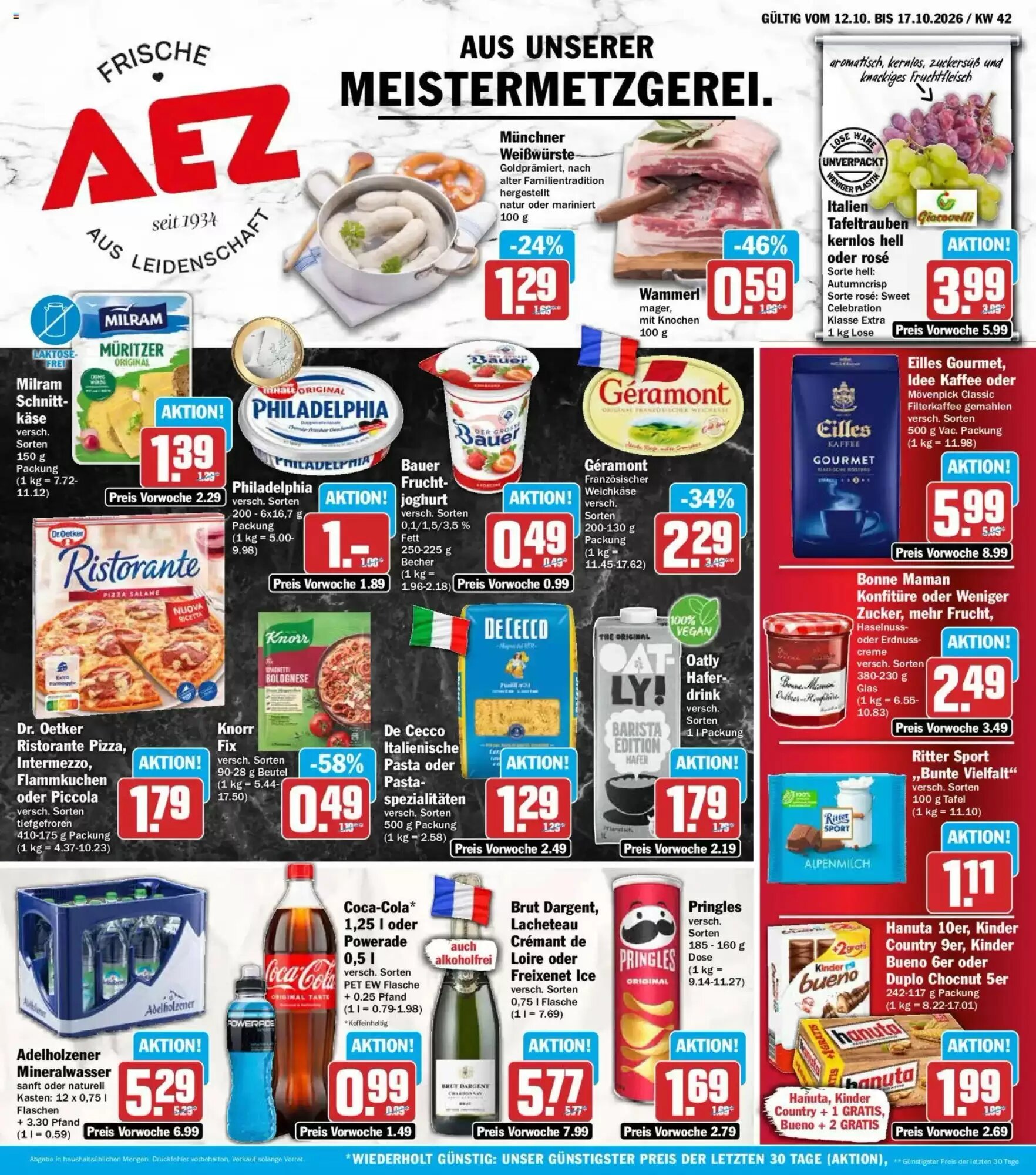 AEZ Prospekt (ab 12.10.2026) zum Blättern - Seite 1