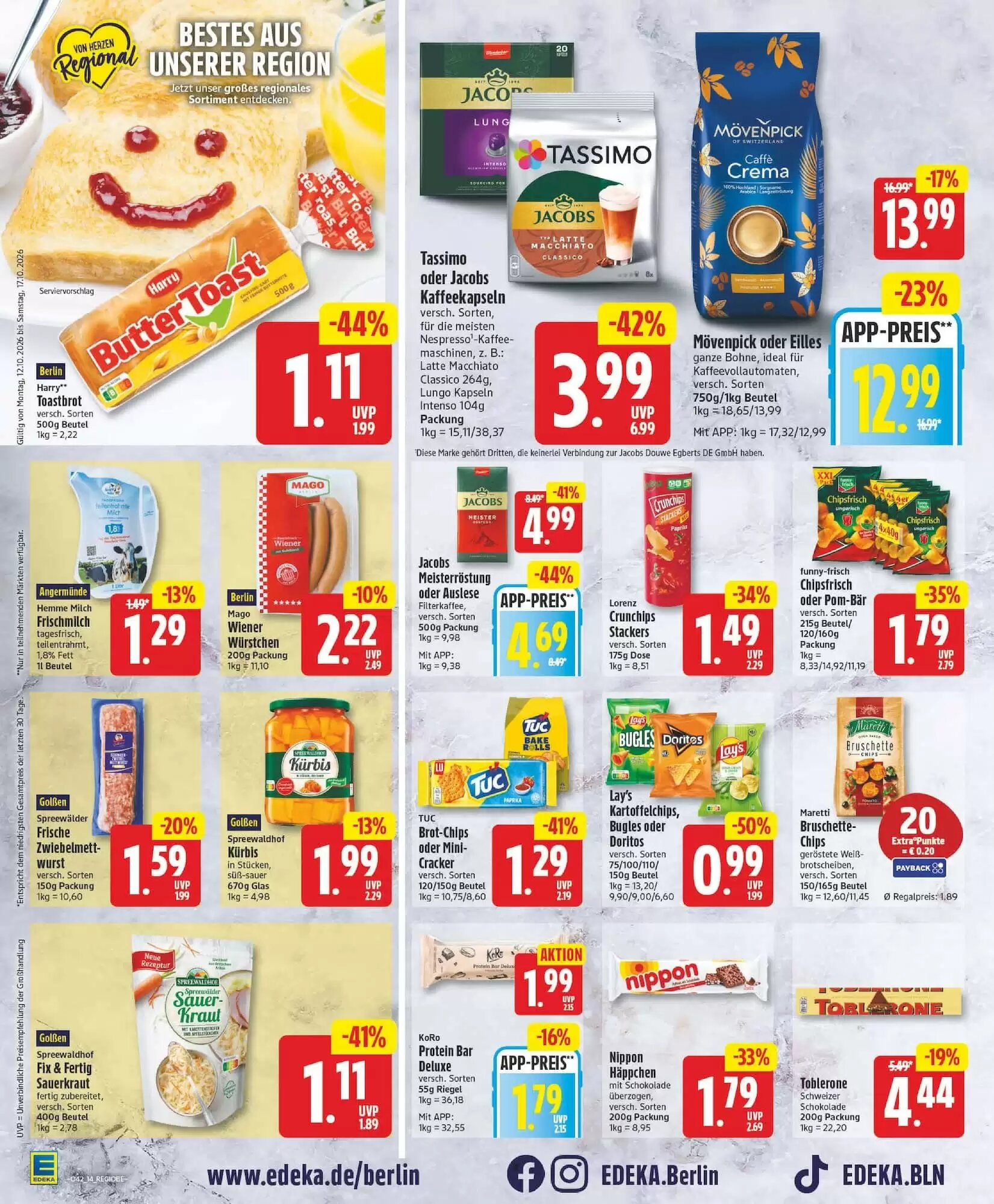 Edeka Prospekt (ab 12.10.2026) zum Blättern - Seite 14