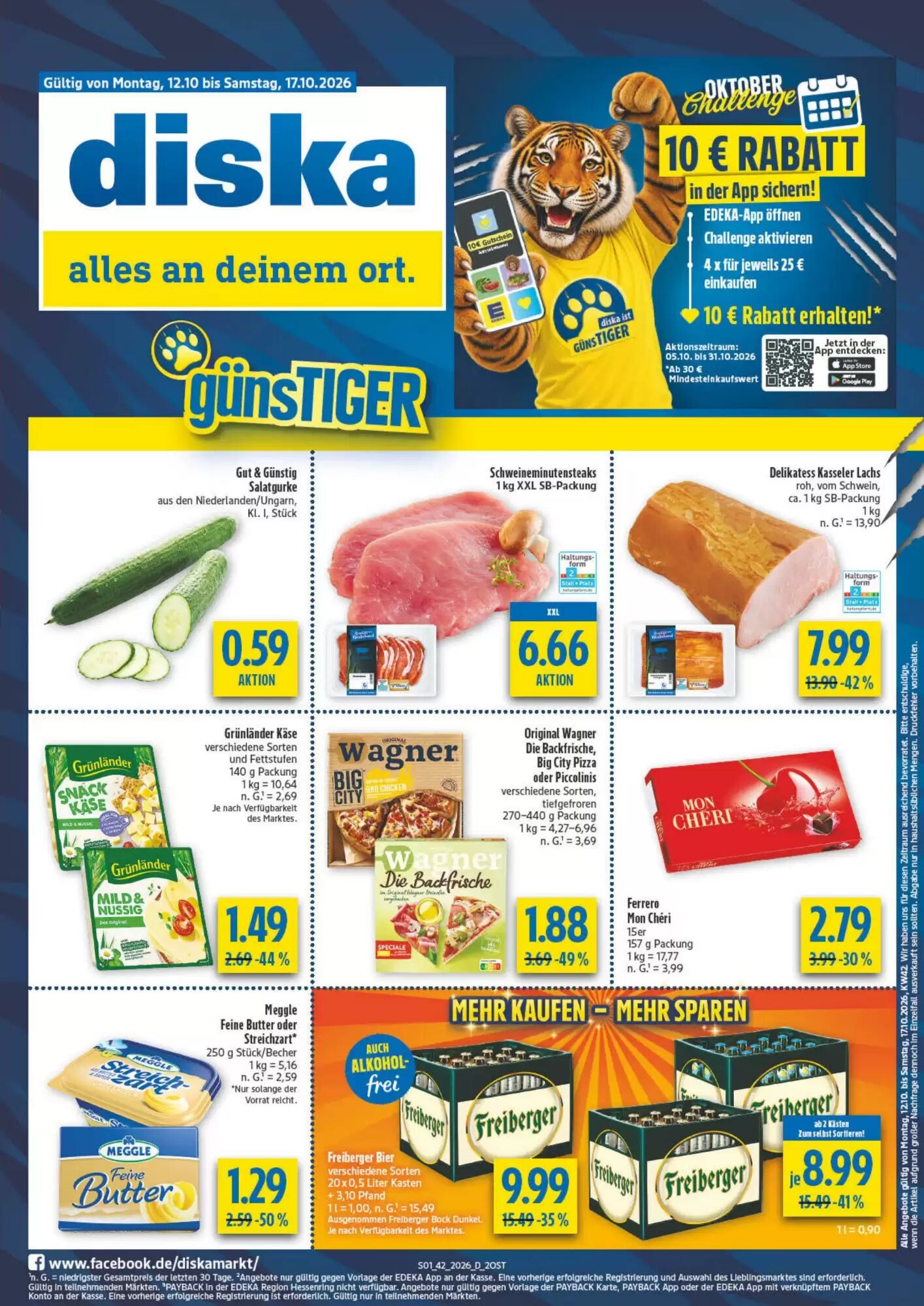 diska Prospekt (ab 12.10.2026) zum Blättern - Seite 1