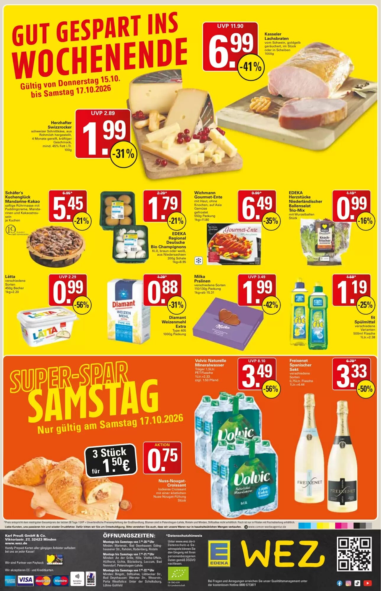 WEZ Prospekt (ab 12.10.2026) zum Blättern - Seite 16