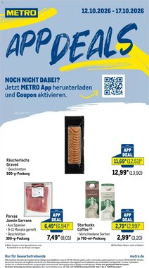METRO Prospekt (ab 12.10.2026) zum Blättern