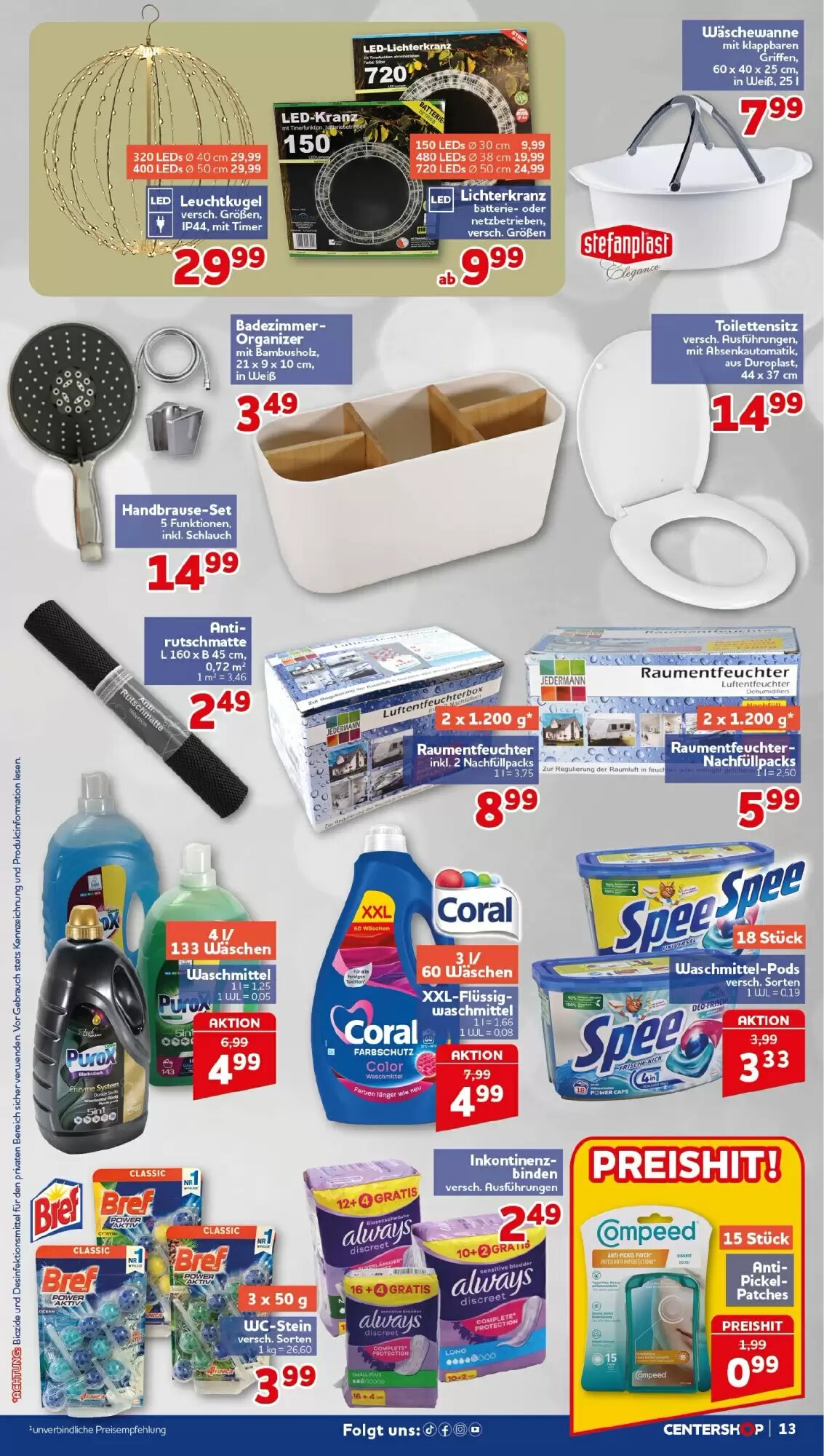 CENTERSHOP Prospekt (ab 12.10.2026) zum Blättern - Seite 13