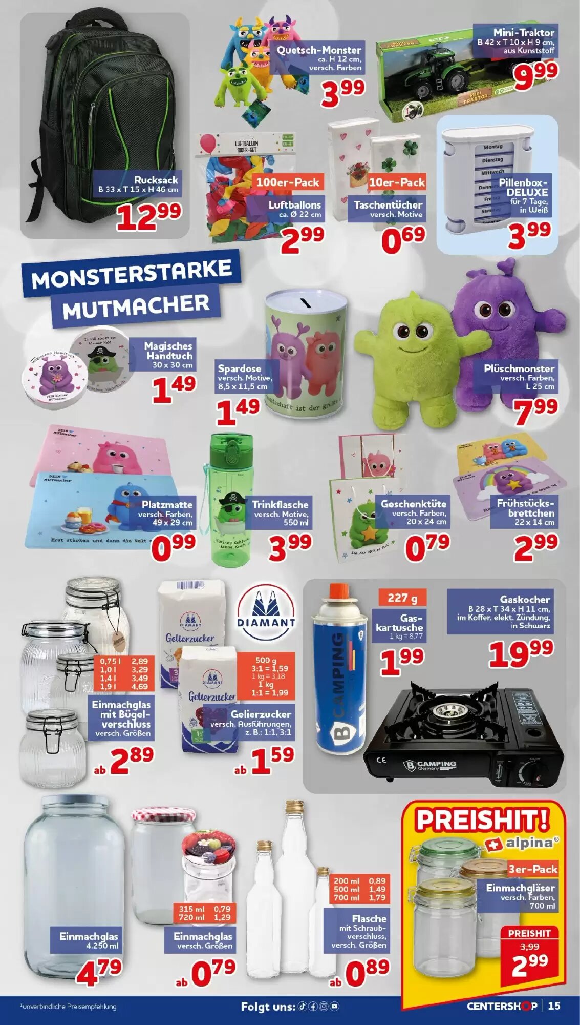 CENTERSHOP Prospekt (ab 12.10.2026) zum Blättern - Seite 15