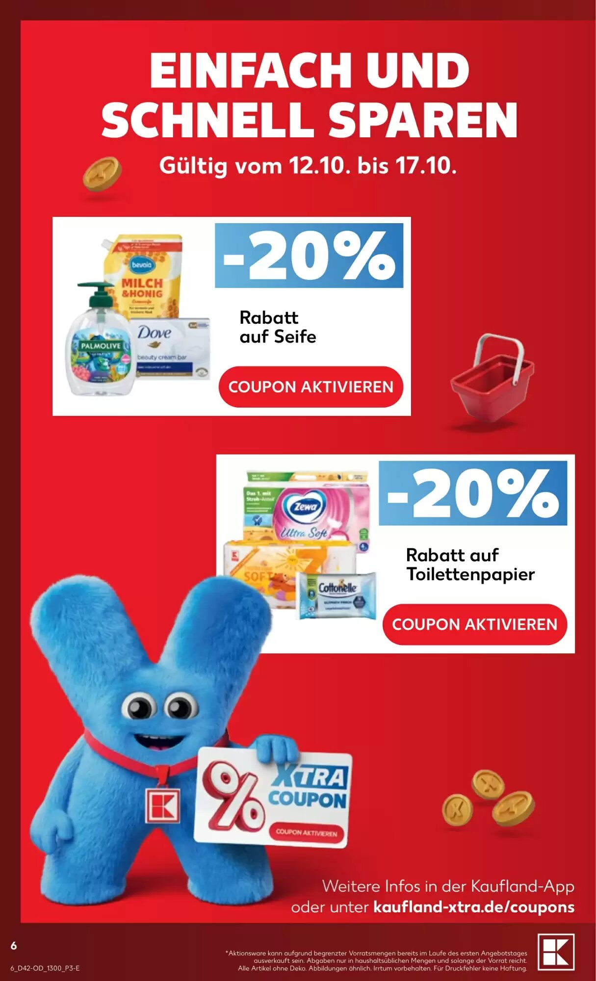 Kaufland Prospekt (ab 12.10.2026) zum Blättern - Seite 6
