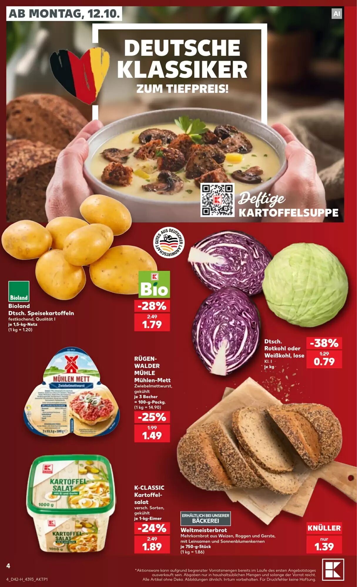 Kaufland Prospekt (ab 12.10.2026) zum Blättern - Seite 4