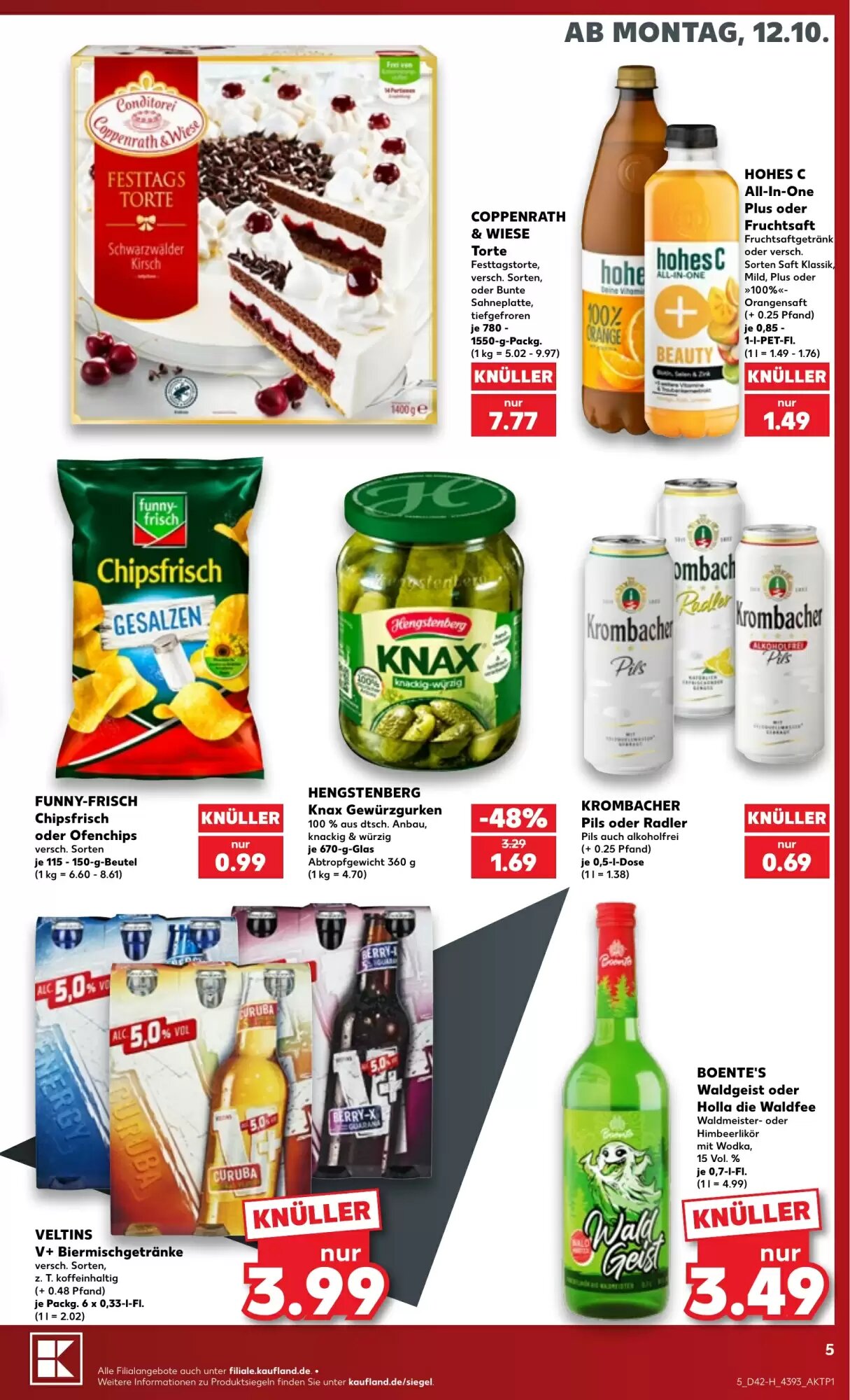 Kaufland Prospekt (ab 12.10.2026) zum Blättern - Seite 5