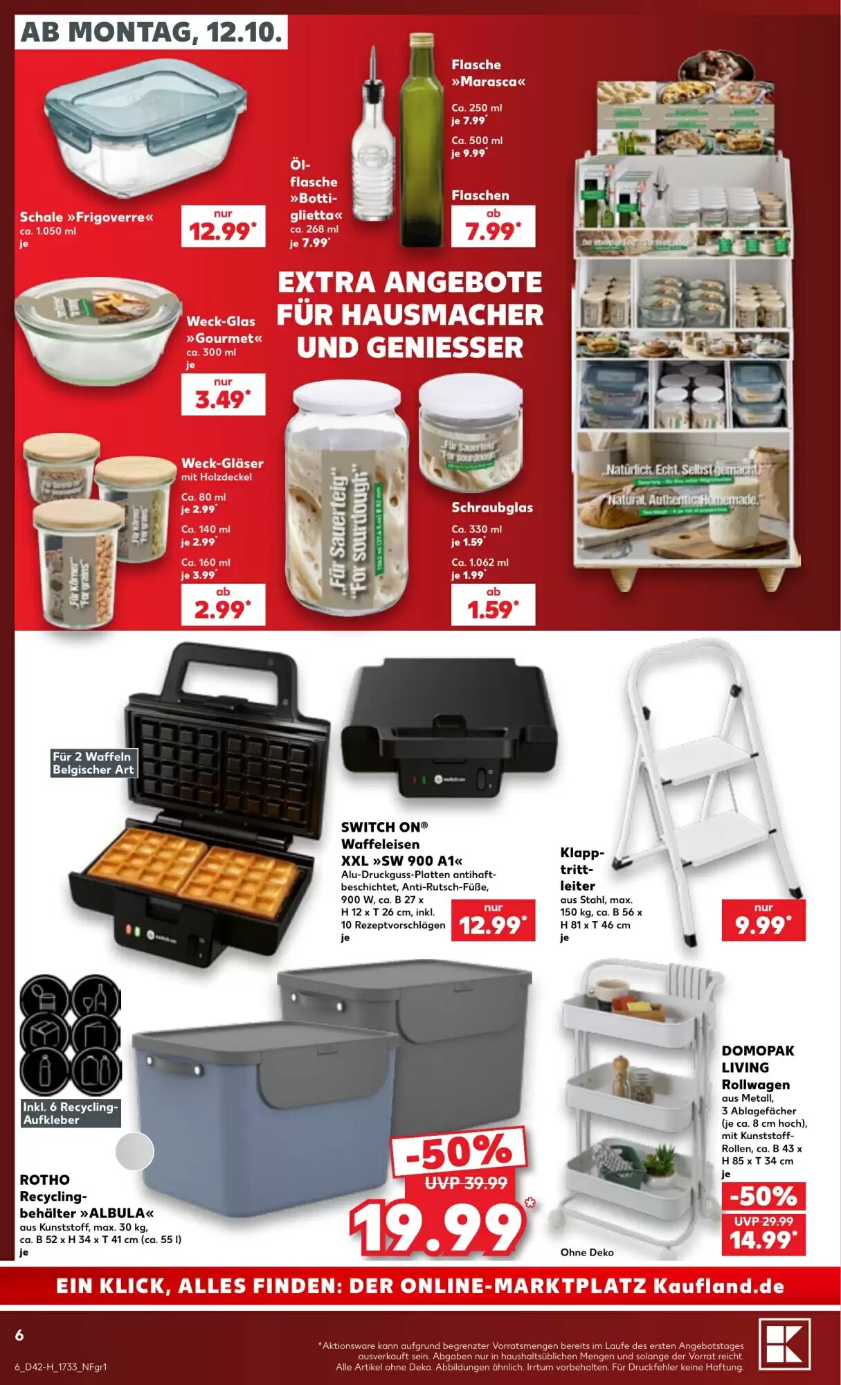 Kaufland Prospekt (ab 12.10.2026) zum Blättern - Seite 6