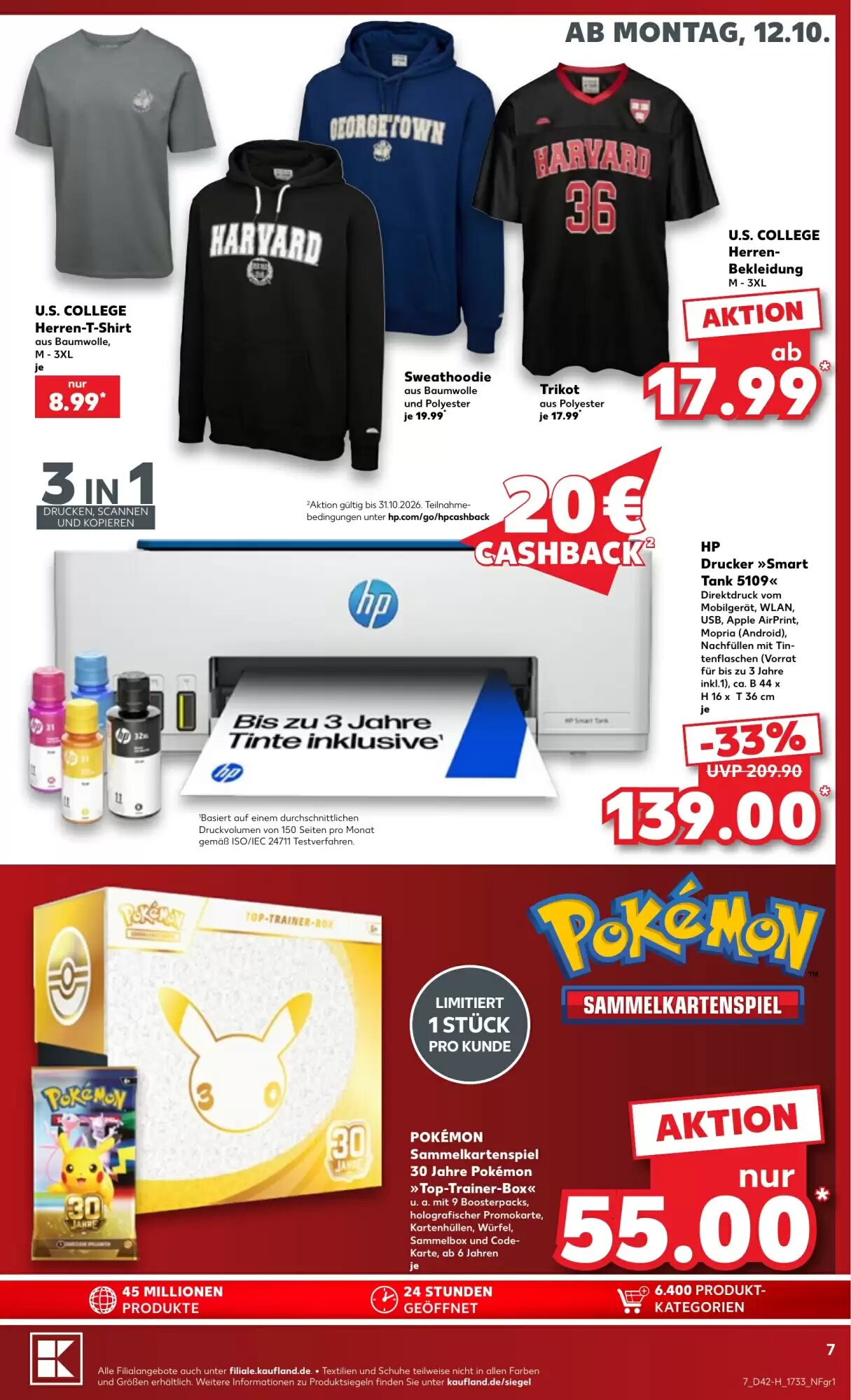 Kaufland Prospekt (ab 12.10.2026) zum Blättern - Seite 7