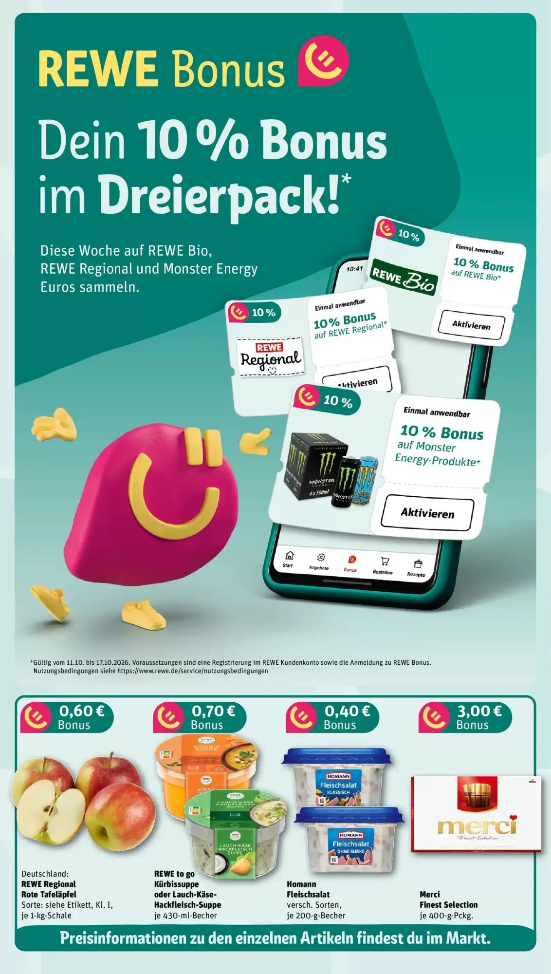 REWE Prospekt (ab 12.10.2026) zum Blättern - Seite 3