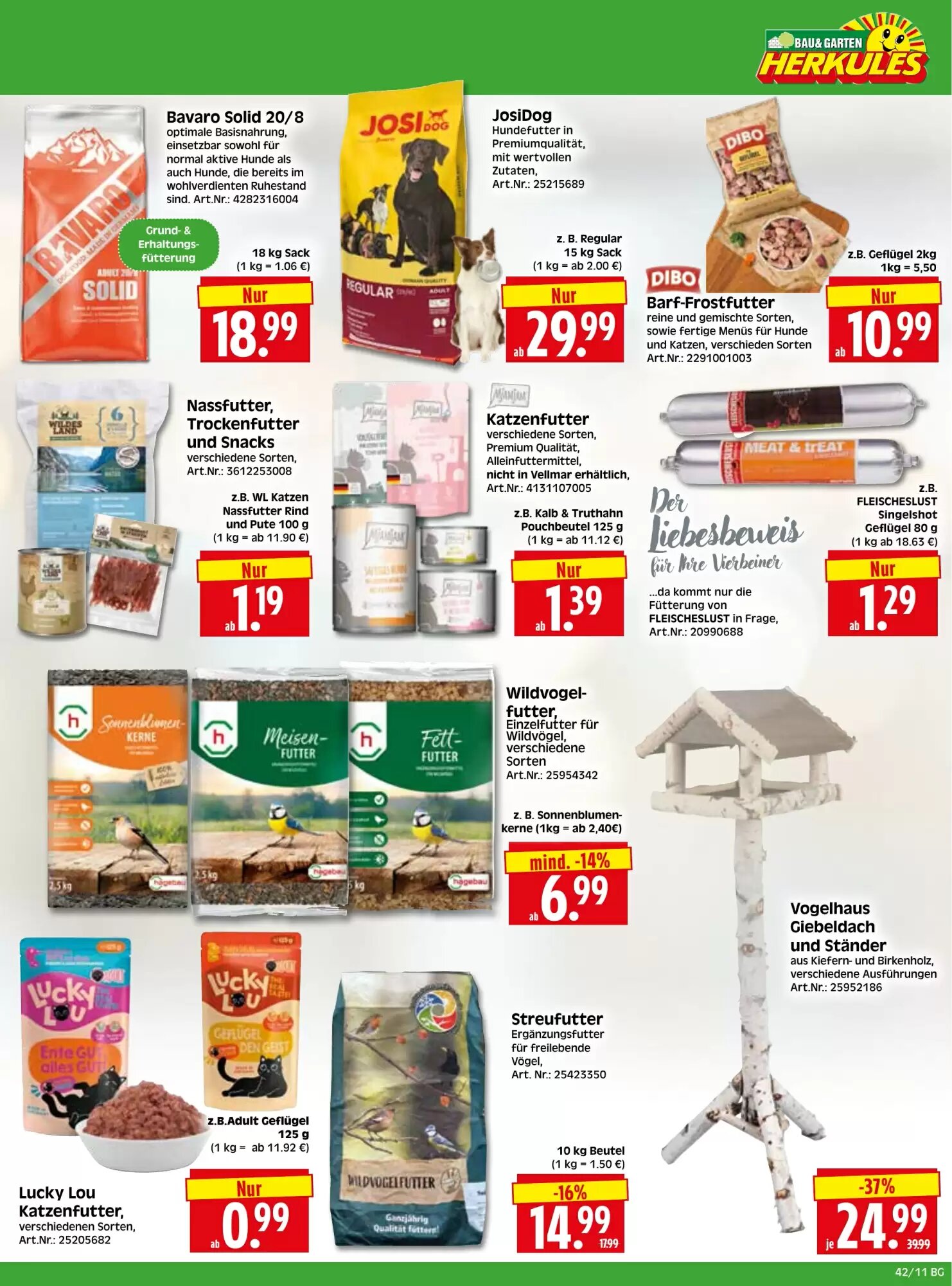 Herkules Baumarkt Prospekt (ab 12.10.2026) zum Blättern - Seite 11