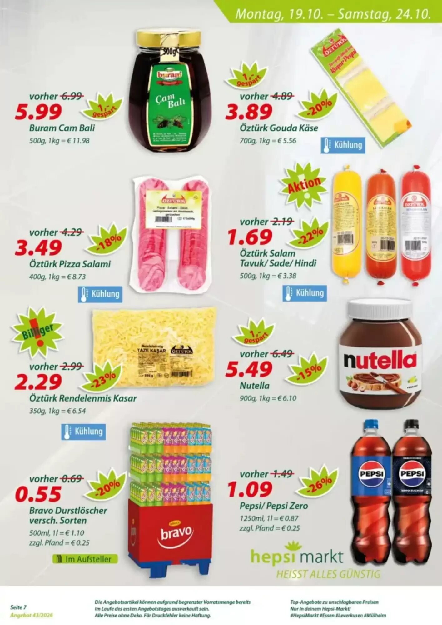 Hepsi-Markt Prospekt (ab 12.10.2026) zum Blättern - Seite 19