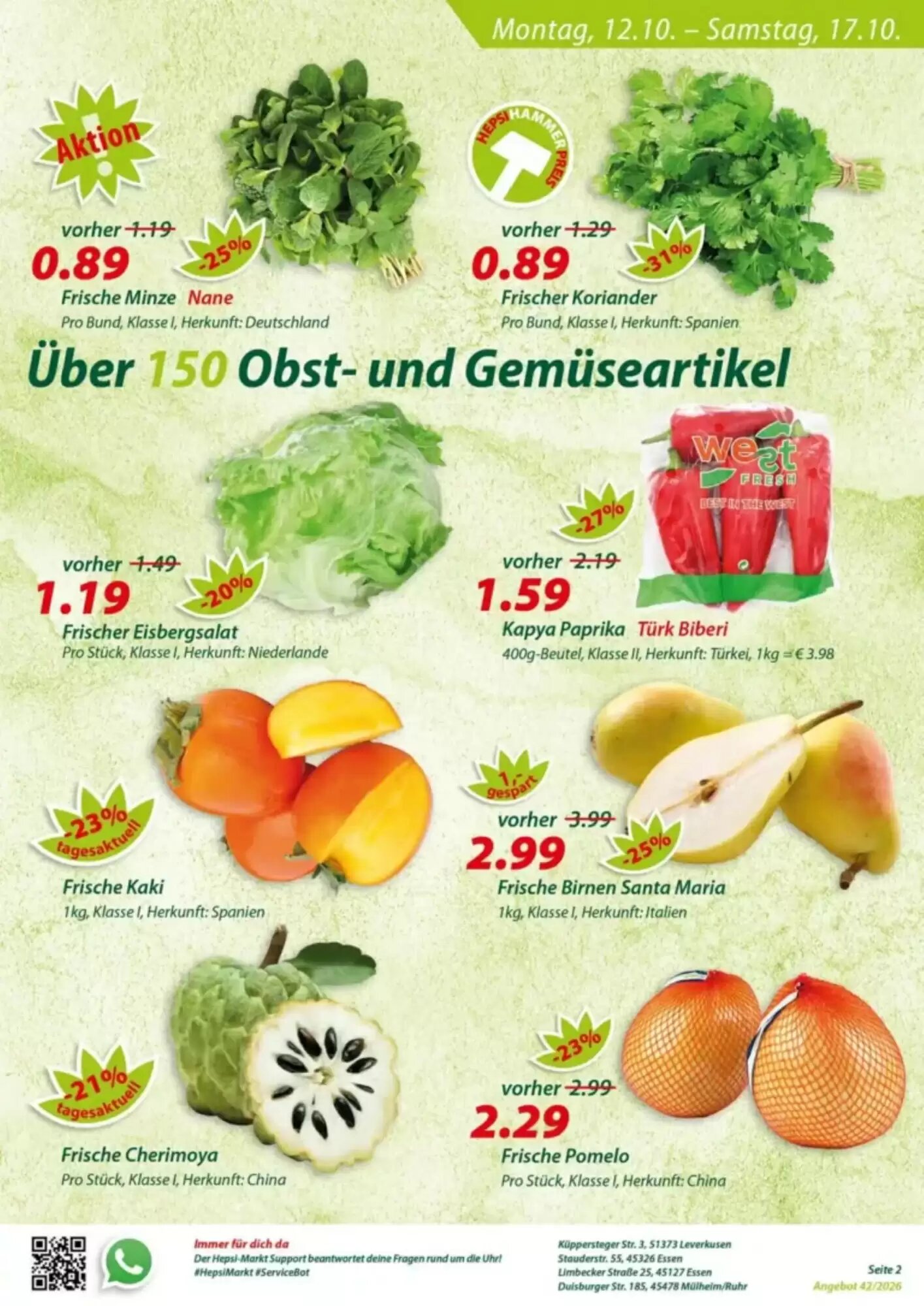 Hepsi-Markt Prospekt (ab 12.10.2026) zum Blättern - Seite 2