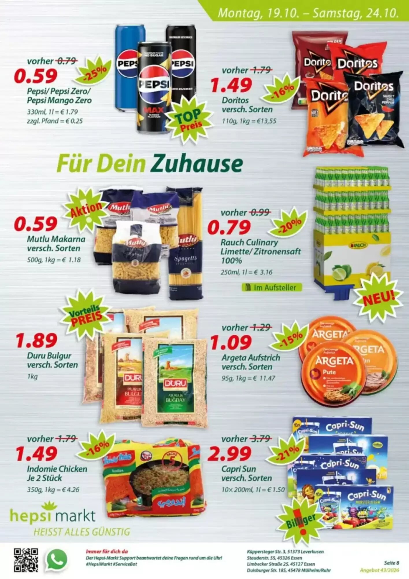 Hepsi-Markt Prospekt (ab 12.10.2026) zum Blättern - Seite 20