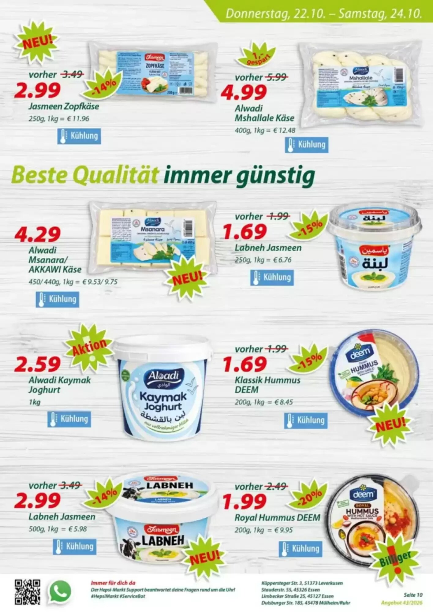 Hepsi-Markt Prospekt (ab 12.10.2026) zum Blättern - Seite 22
