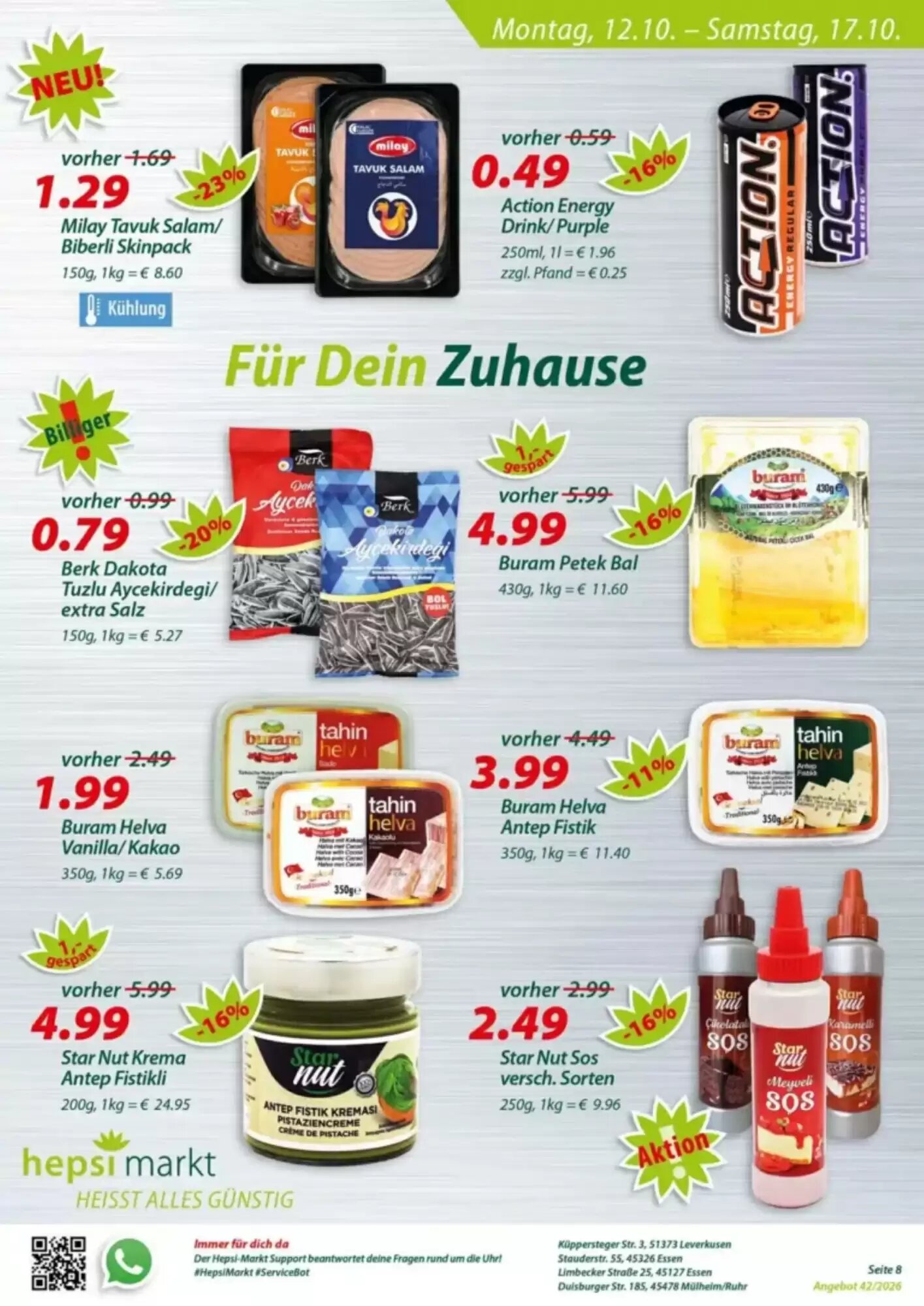 Hepsi-Markt Prospekt (ab 12.10.2026) zum Blättern - Seite 8